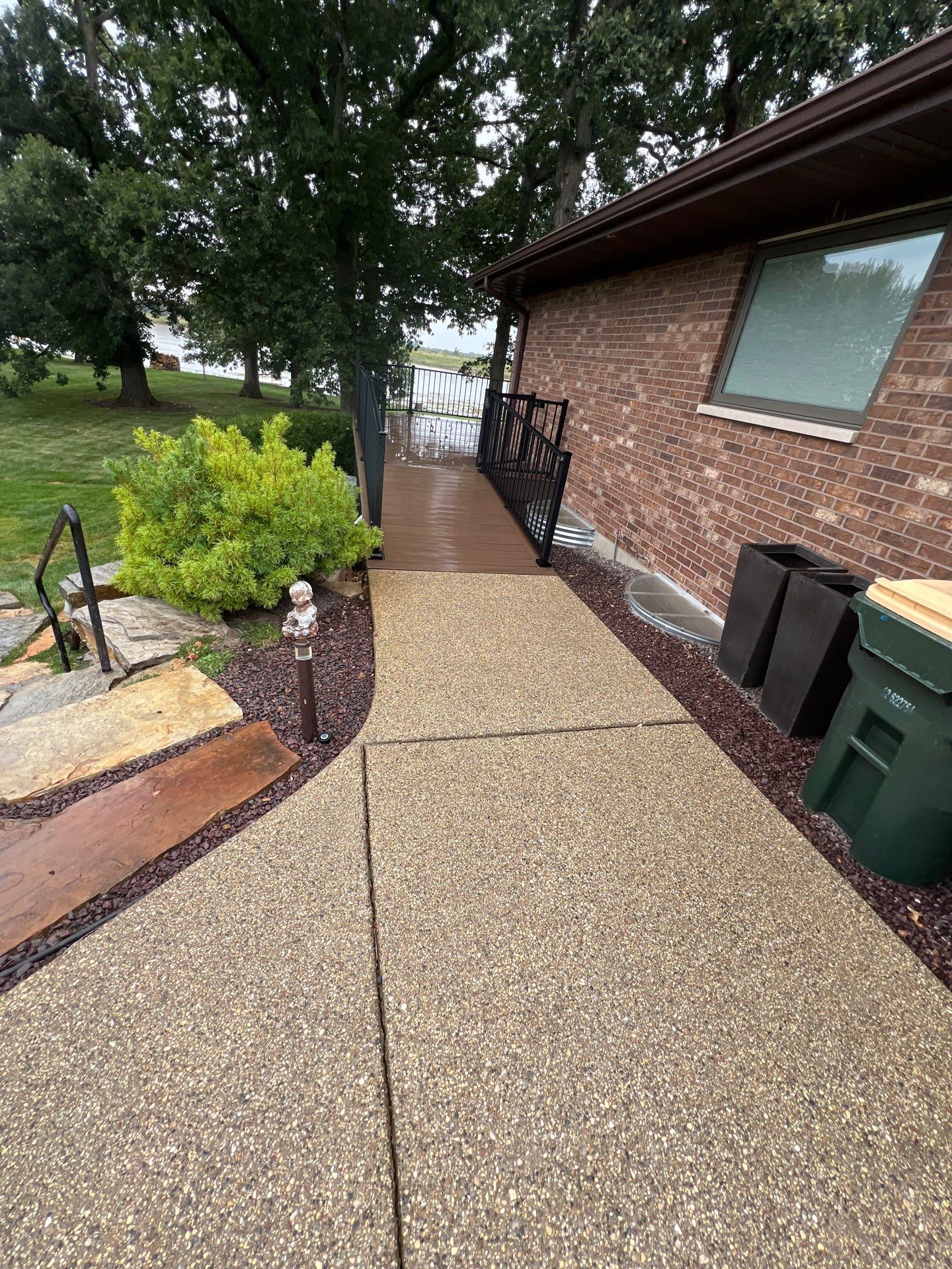 Concrete & Aggregate Surface Cleaning and Sealing by Northern Power Washing LLC.