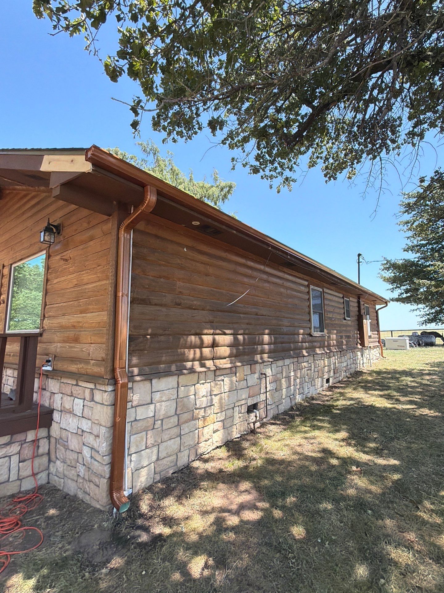 Hail damage restoration by In & Out Construction & Remodeling, LLC