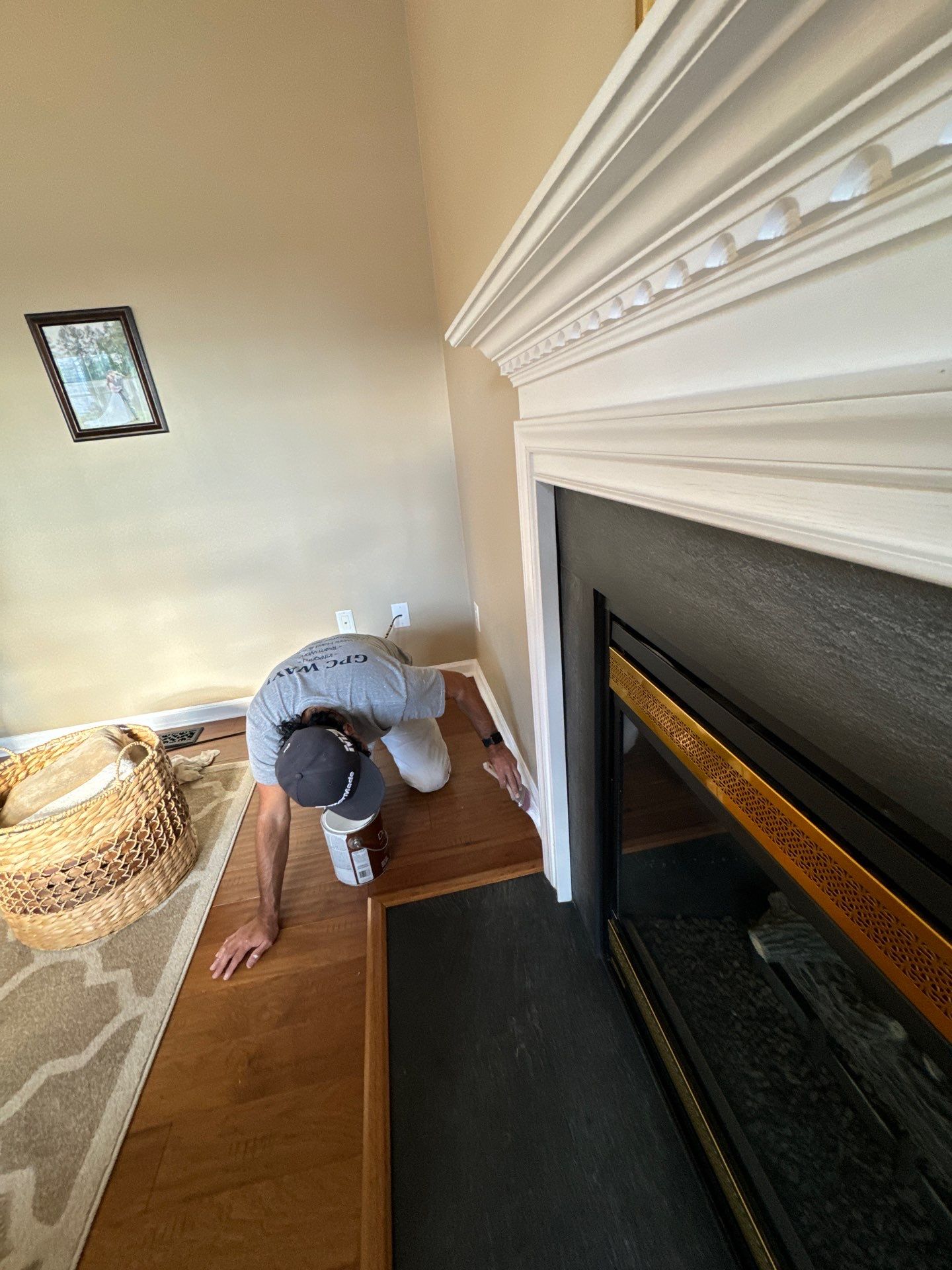 Cabinet painting by GonzalezPainters & Contractors Inc 