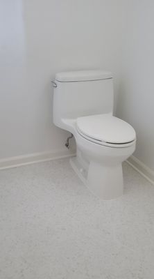 New Toilet Install