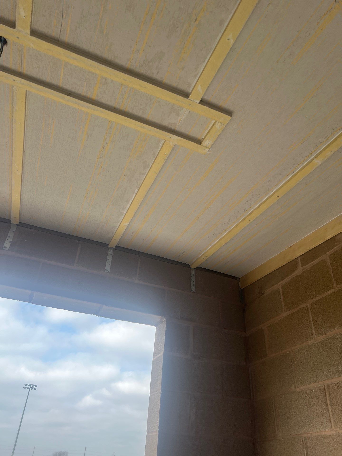 Wildcat Dugout by Bayfront Roofing and Construction