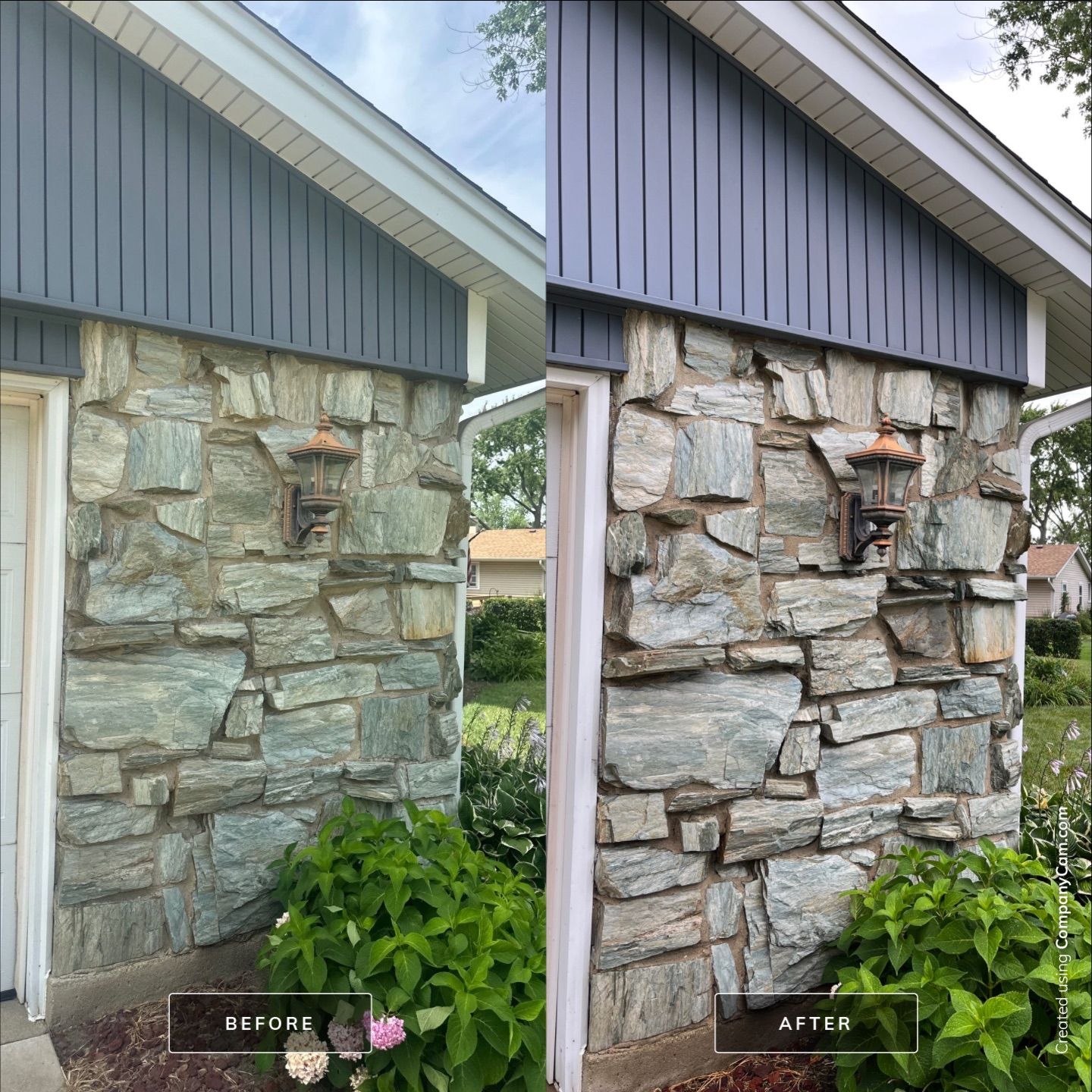 Project in Elk Grove Village by Simmons Power & Soft Washing