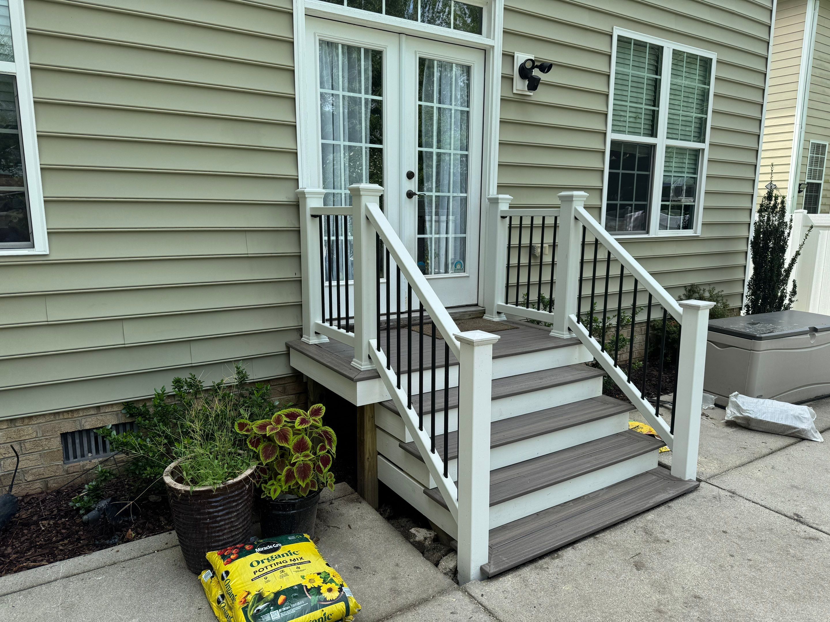 Custom Steps, Endless Possibilities by Tidewater Fence
