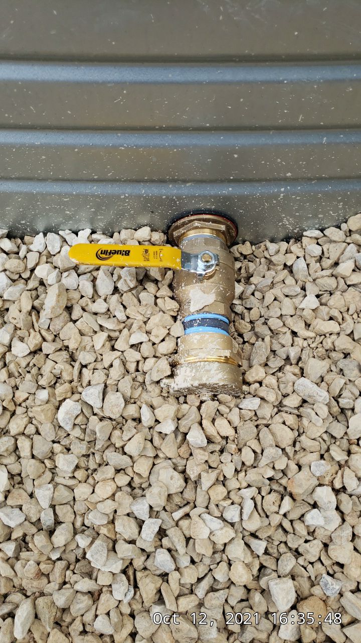 Major Addition using Pioneer XLR 30/2 ZN - 40K water tank by Hill Country Rain Water