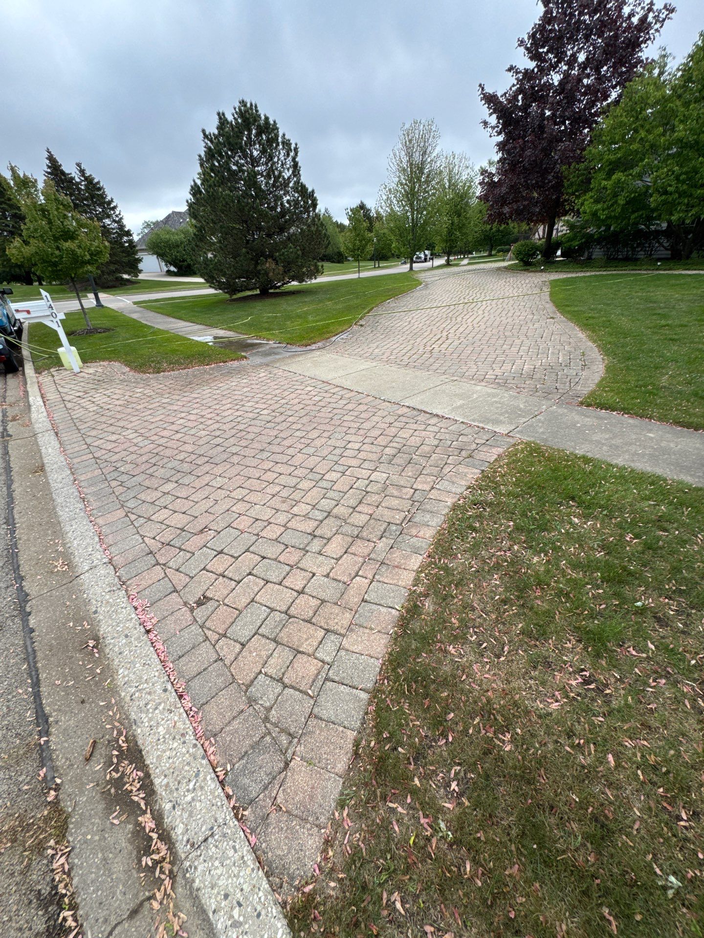 Project in Libertyville by Simmons Power & Soft Washing