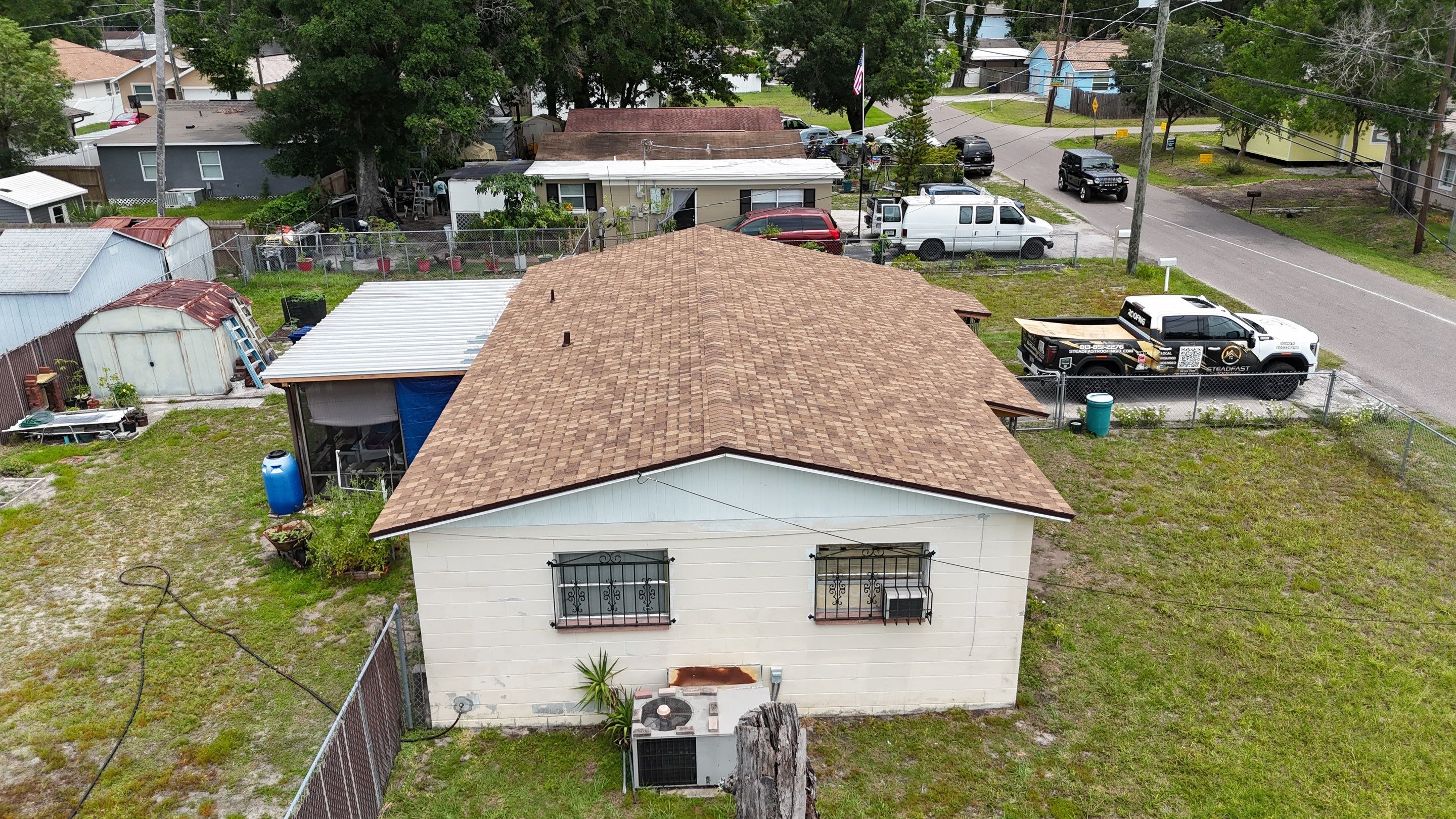 Roof Replacement in Tampa, FL by Steadfast Roofing 