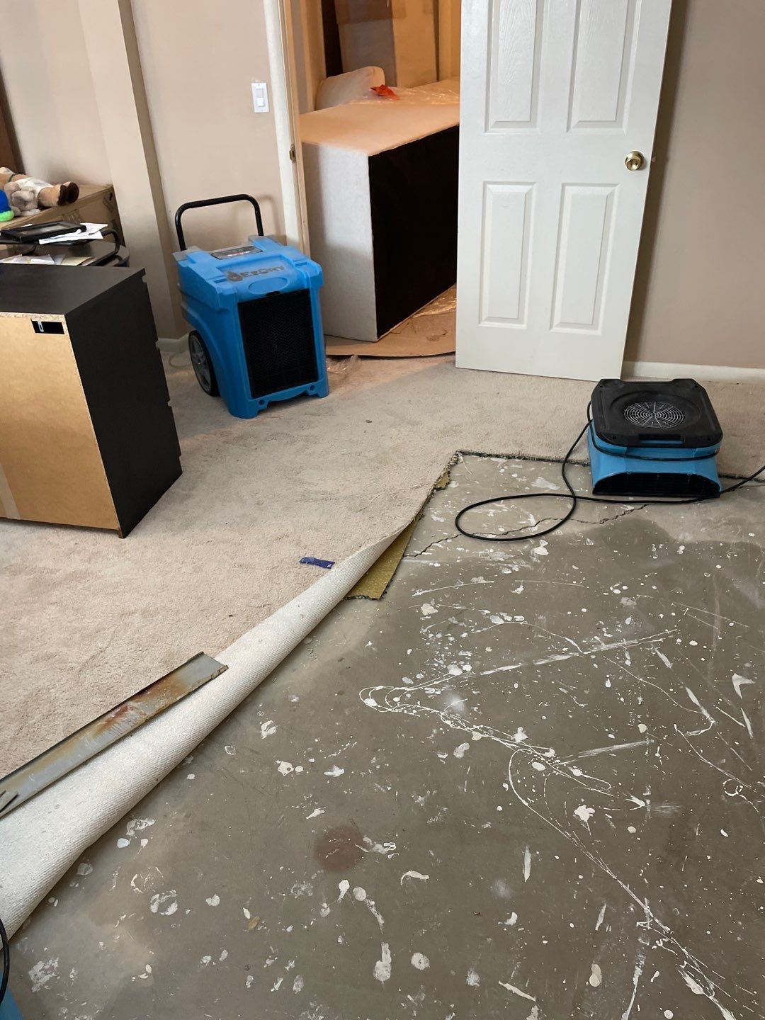 Project in White Lake Charter Township by EzDry Water Mitigation & Property Restoration