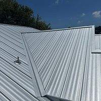24ga 1" Nail-Strip Mill Finish by Total Roofing System The Metal Roof Experts