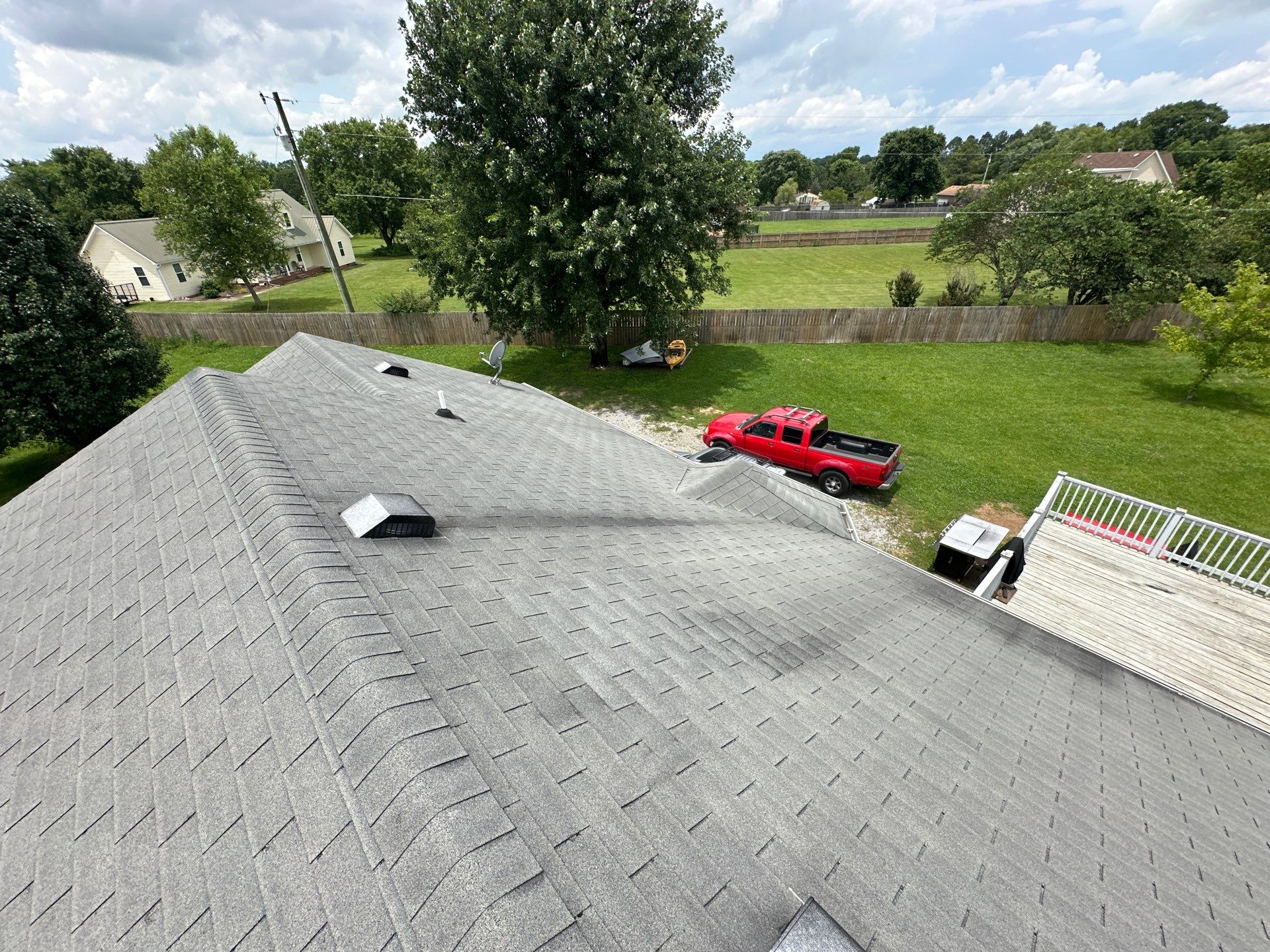 Solid Hail Damage - 3 Tab by Paragon Roofing