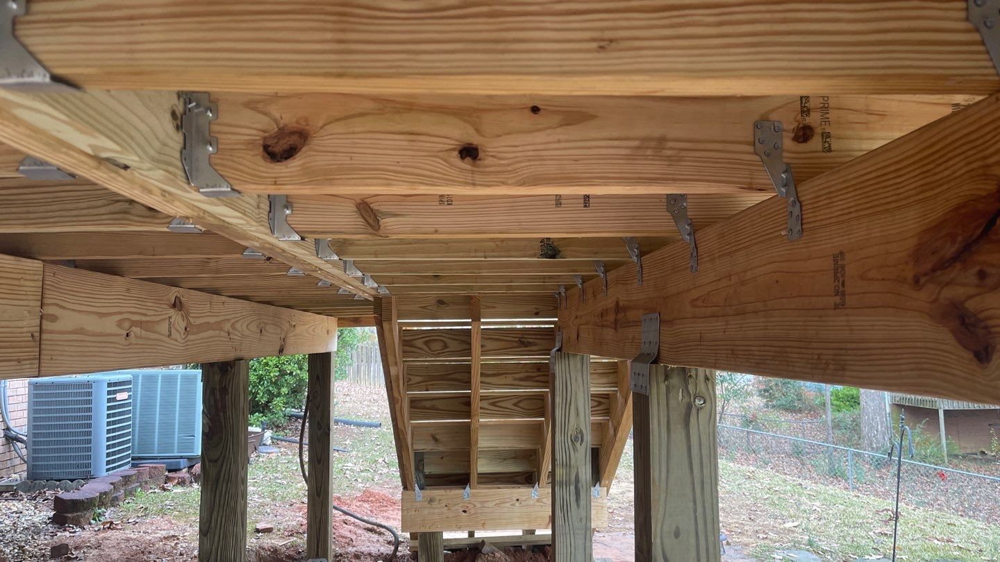 Russet Woods - Deck by Pillar and Pine