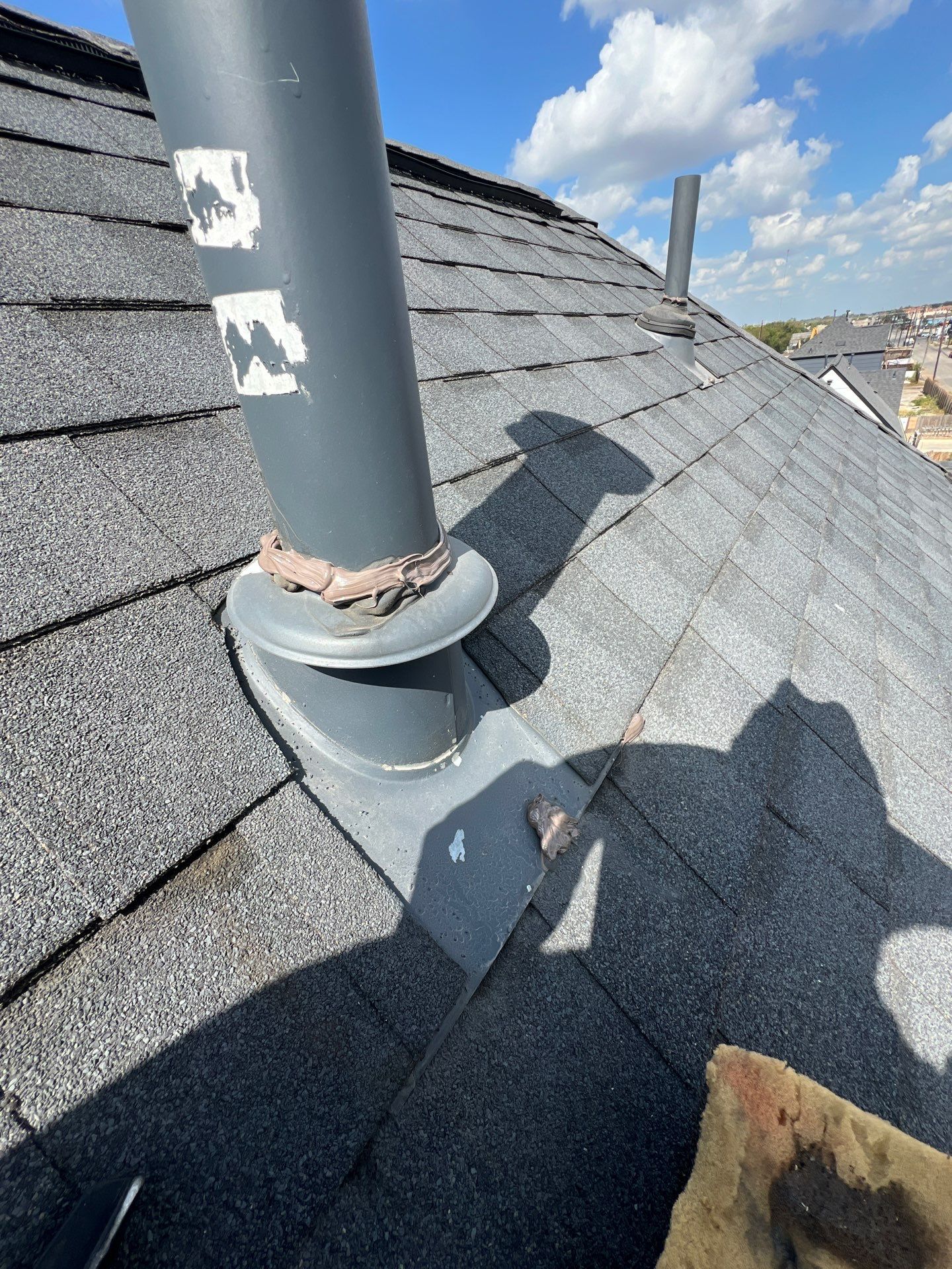 Hail Damage using Owen's Corning Duration (Lifetime) Shingles by Roof Repair Company