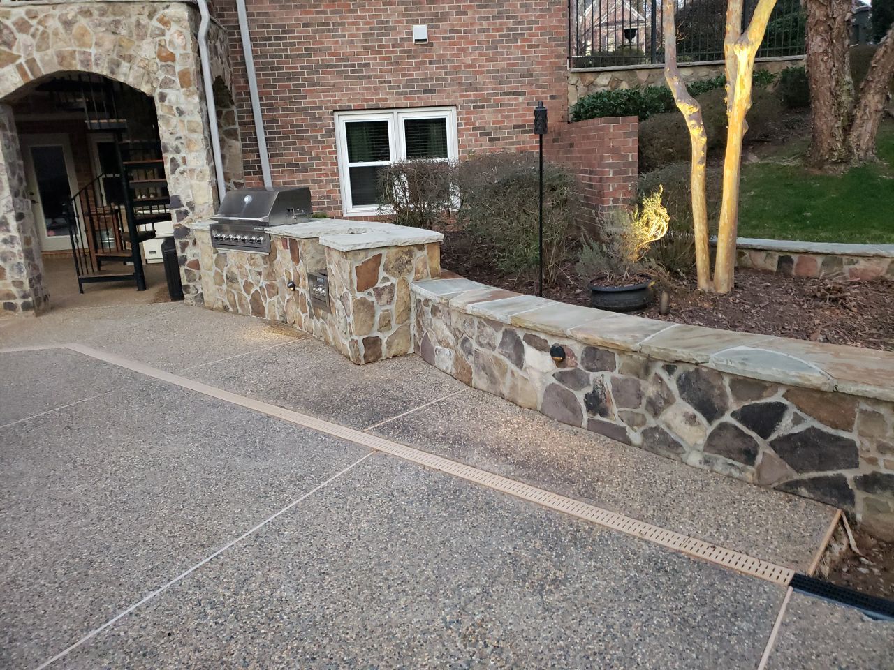Landscap drain and flat serface cleaning by Power Wash Masters LLC