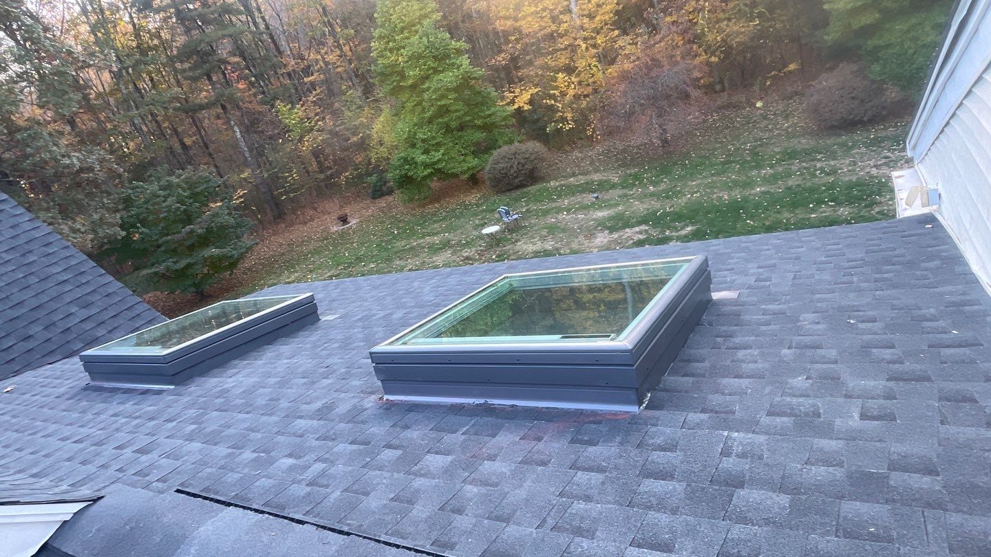 Residential Roofing Installation using GAF HDZ CHARCOAL by Master Roof Inc