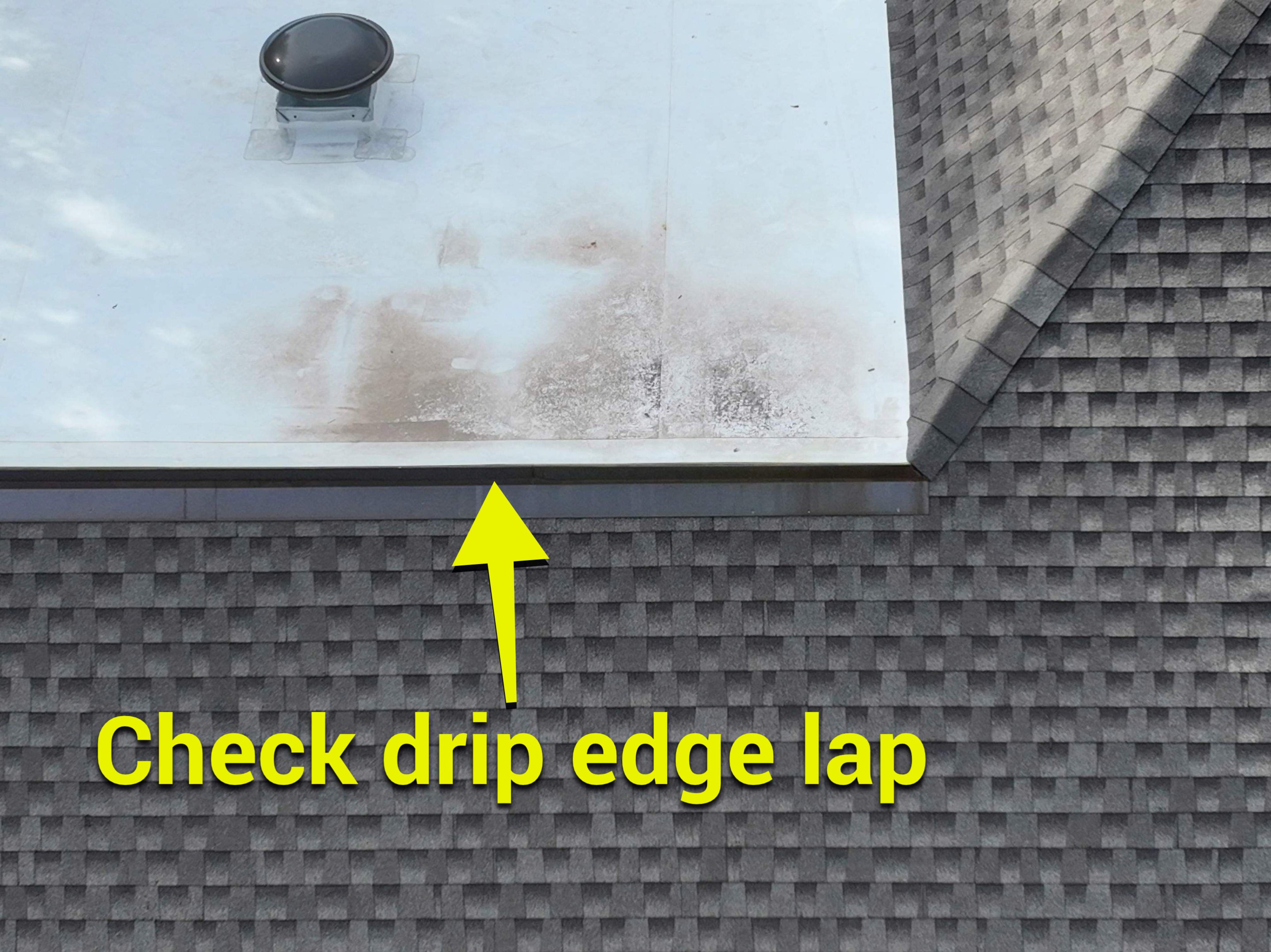Residential Roofing Installation using Copper Drip Edge by Elite Roofing & Gutters