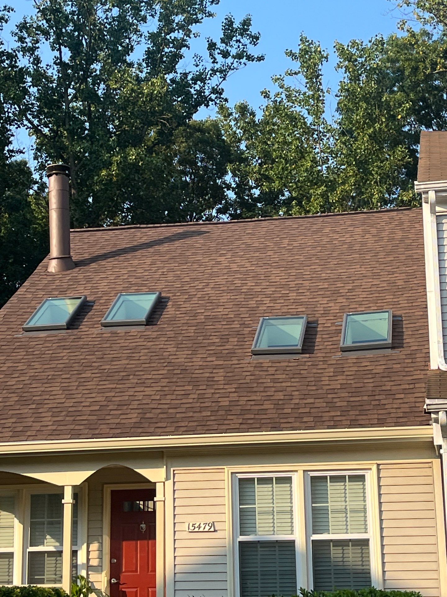 Montclair: Roof Installation with CertainTeed Landmark Designer Shingles in Burnt Sienna by RM Banning, Inc.