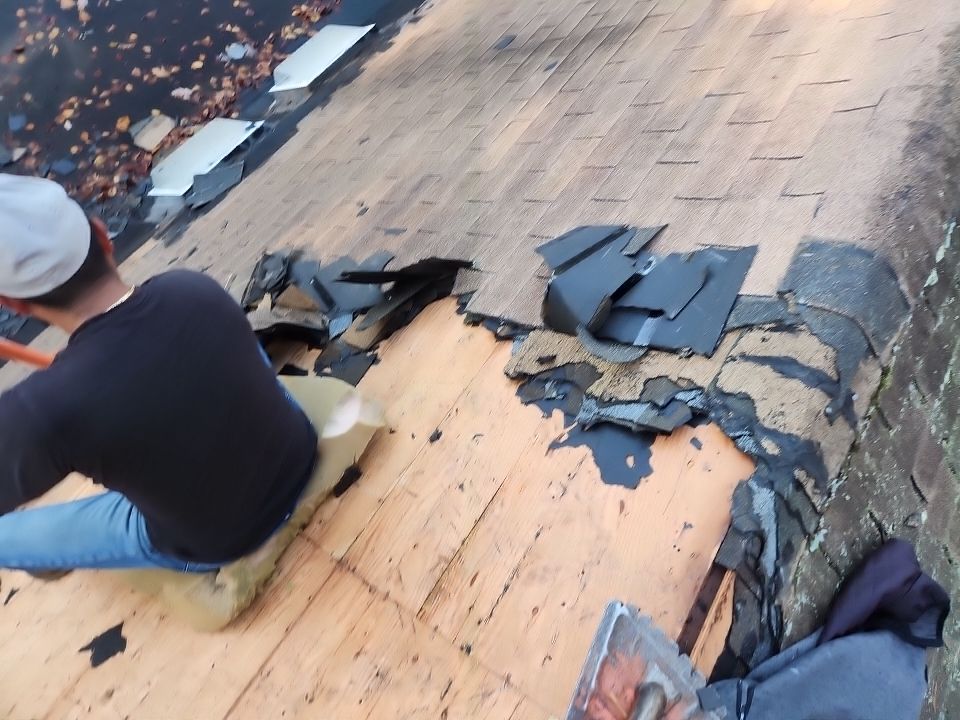 Residential Roofing Installation using Owens Corning TruDefinition Desert Tan by A Plus Exterior