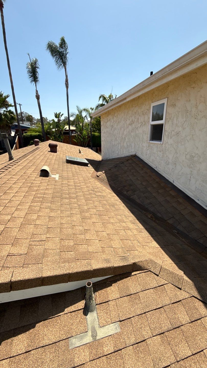 Asphalt Shingle Roof Repair and Fascia Maintenance in San Diego by Reliable Roofing San Diego Inc.