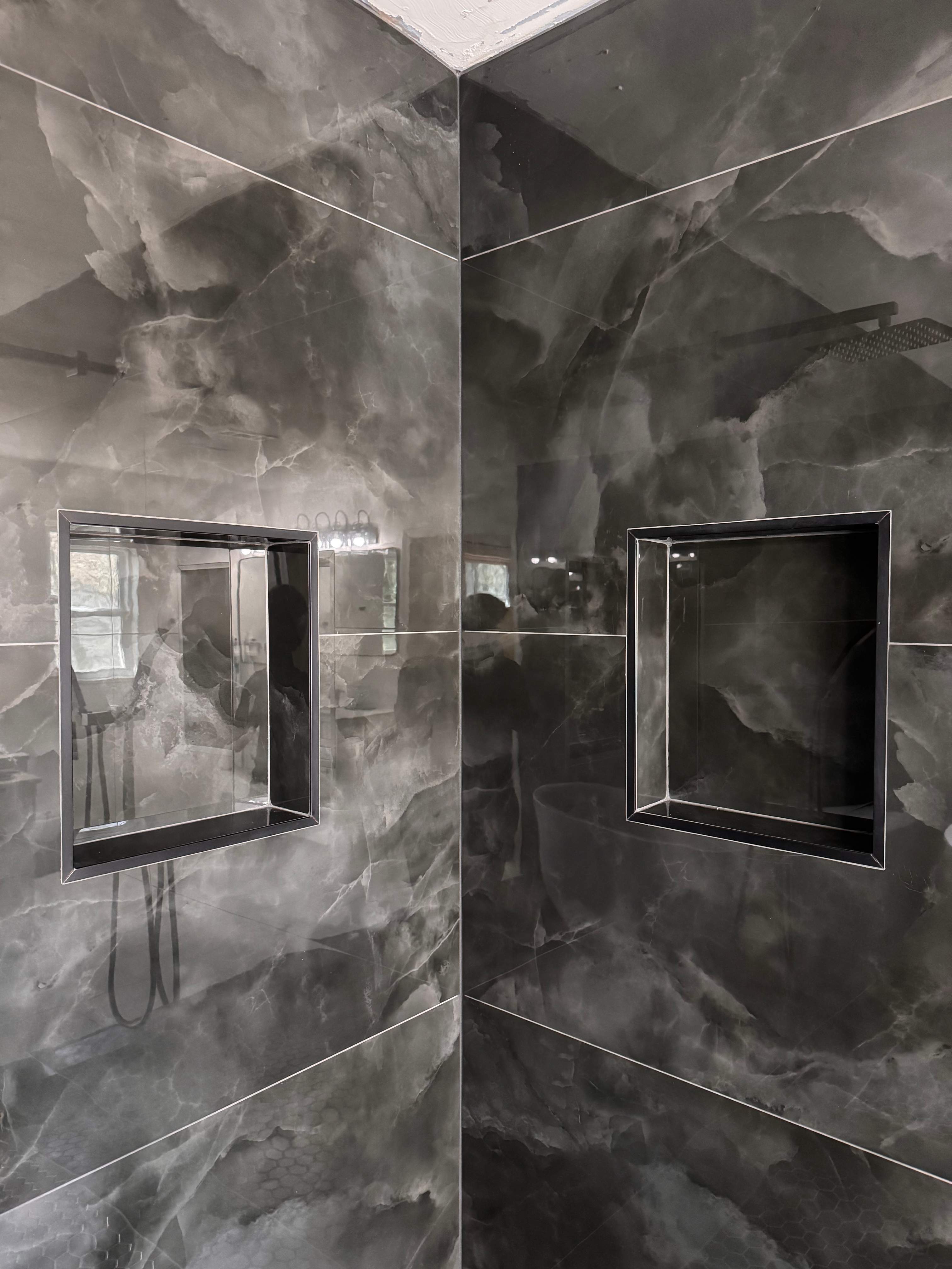 Shower renovation by Prudencio