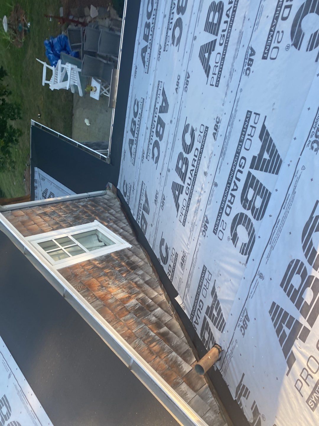 Residential Roofing Installation using Owens Corning Duration Slatestone Gray by A Plus Exterior