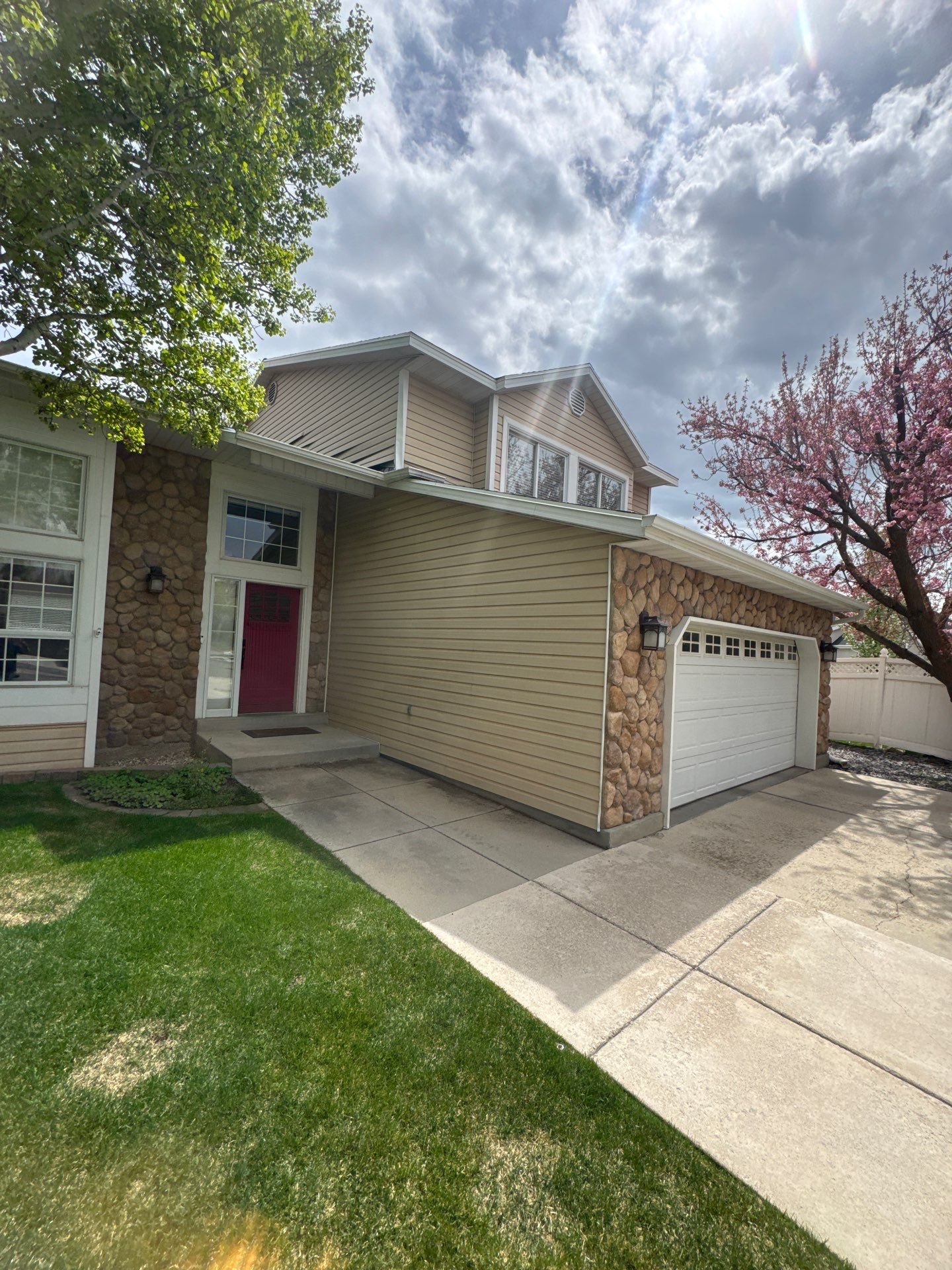 Project in Orem by Master Rain Gutters.