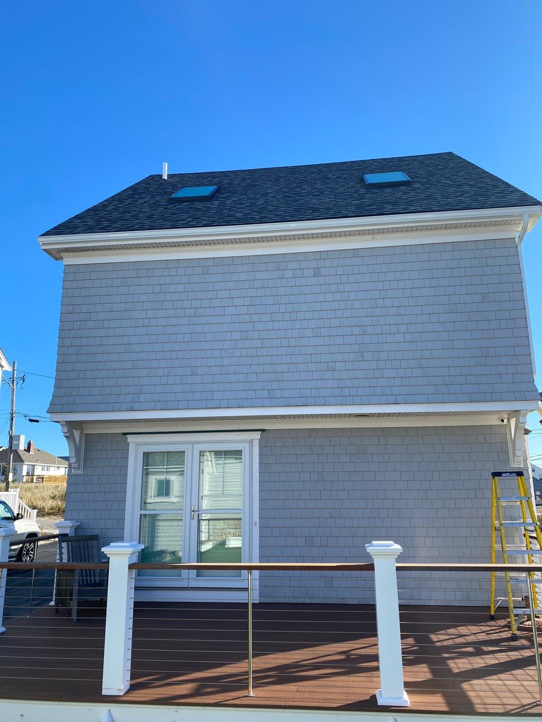 Humarock, Ma Gutter Installation using 5" K-Style Aluminum Gutter by Gutter Pro Enterprises