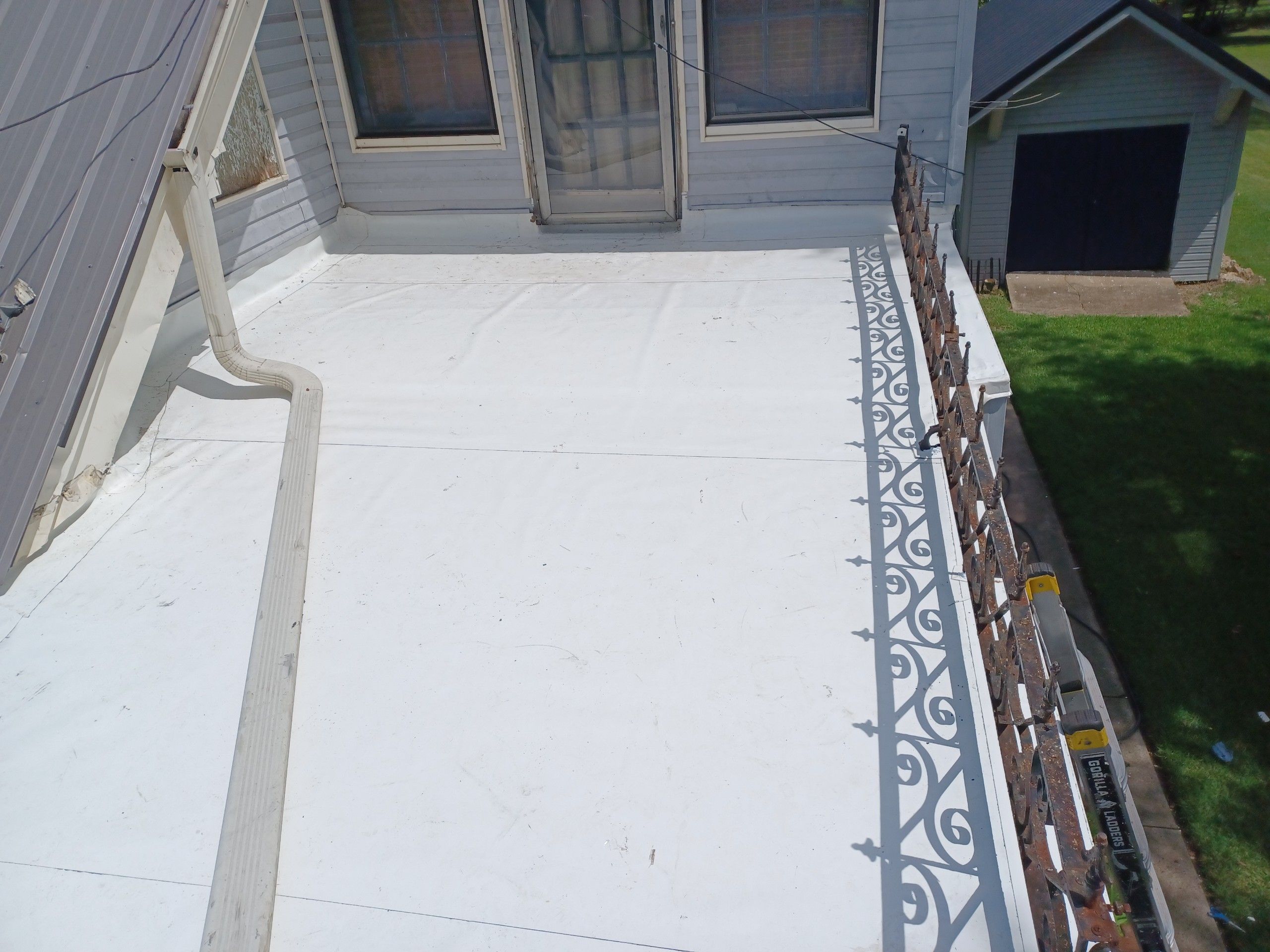 Residential PVC Installation in Prescott, Arkansas by Hostetler Roofing