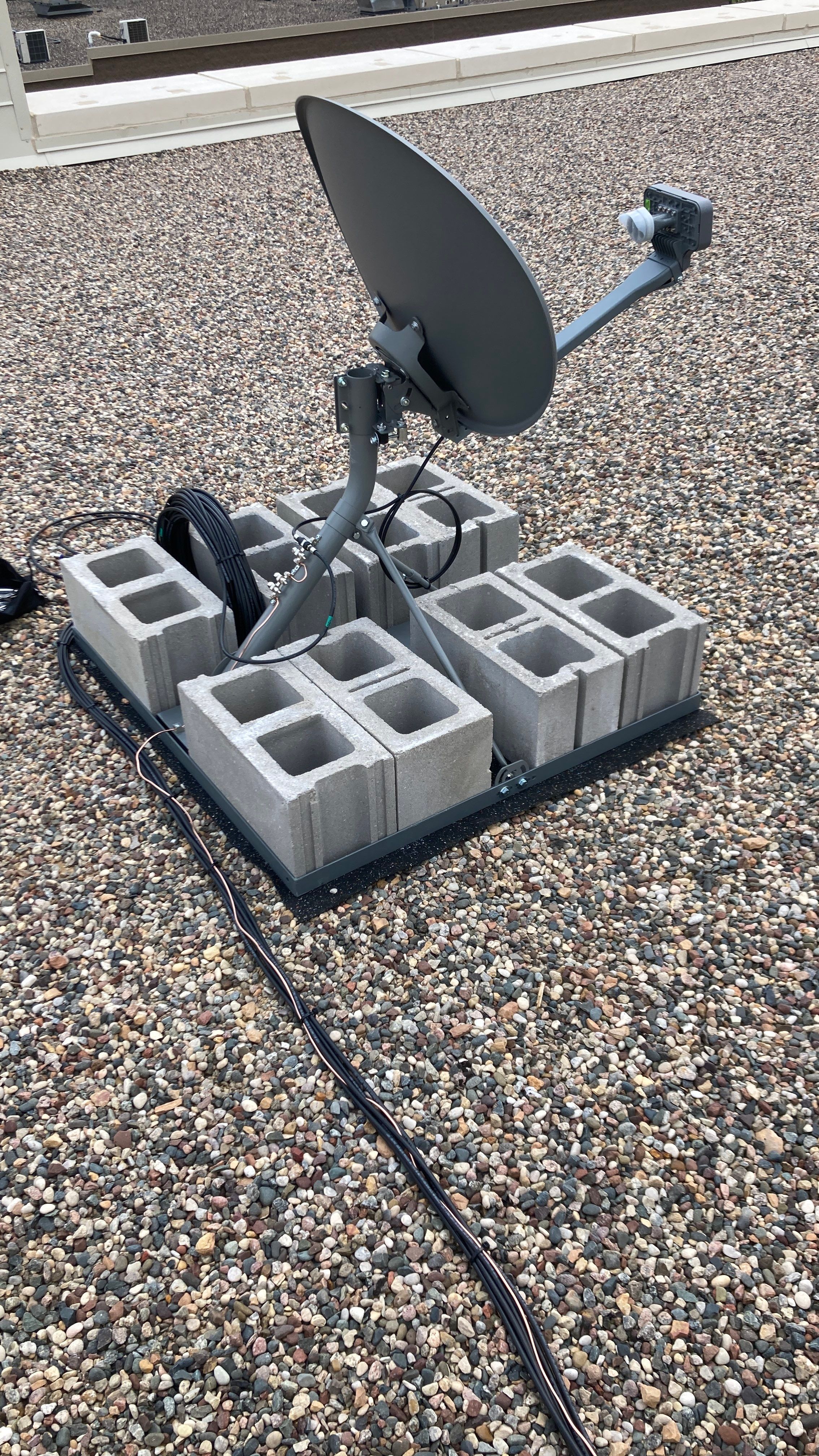 Athletic Court Directv Install by AVSi