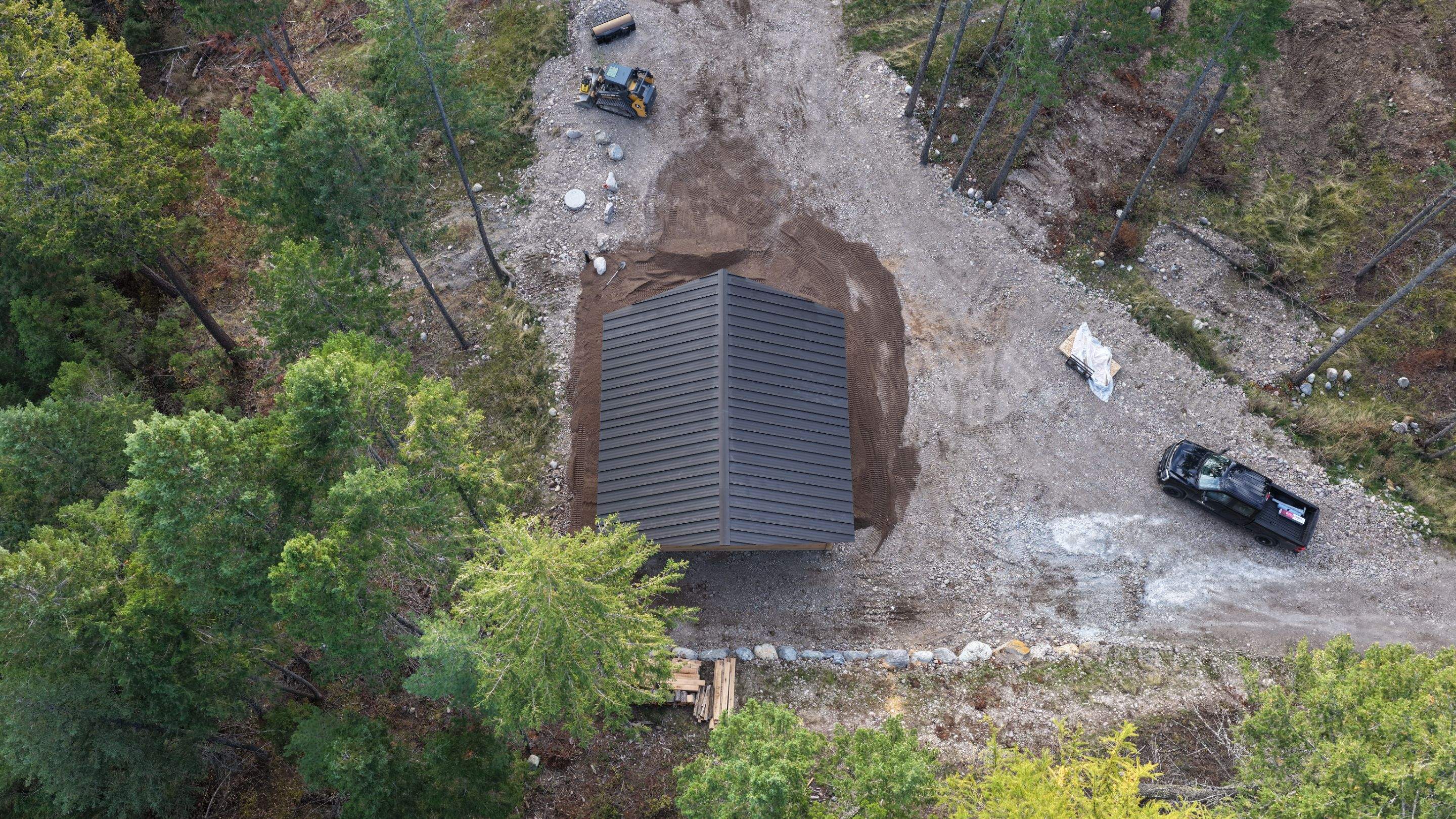 Mechanical Lock Standing Seam - CMG ULG Dark Bronze  by Montana Roofing Solutions