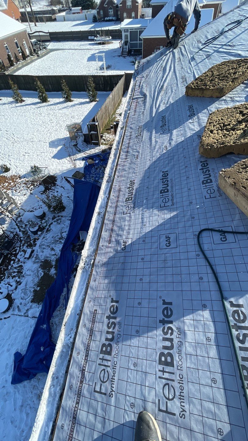 Residential Roofing Installation using GAF HDZ Roofing System  by Undersun Roofing 