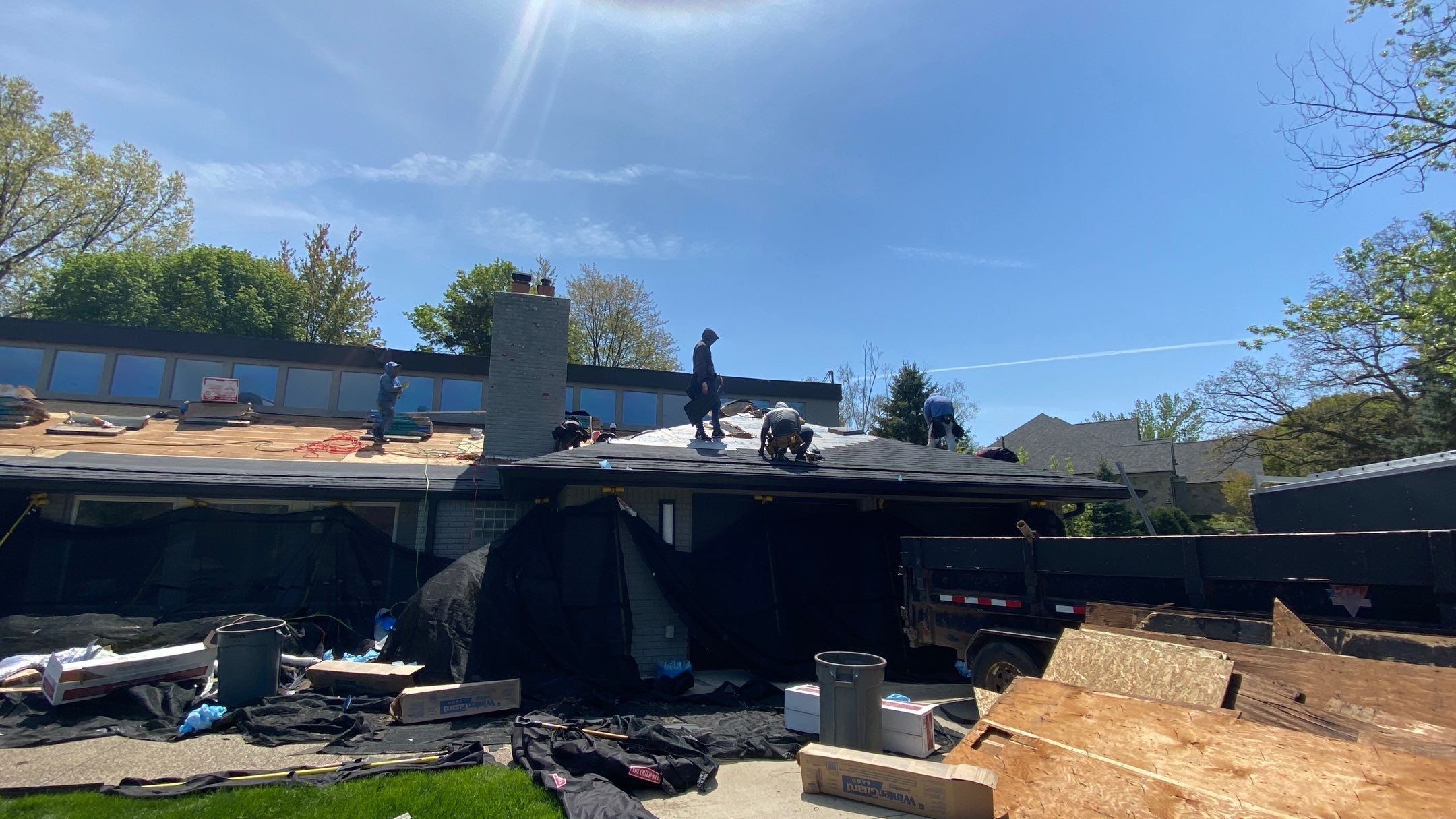 Roof Replacement using CertainTeed Landmark by 180 Contractors