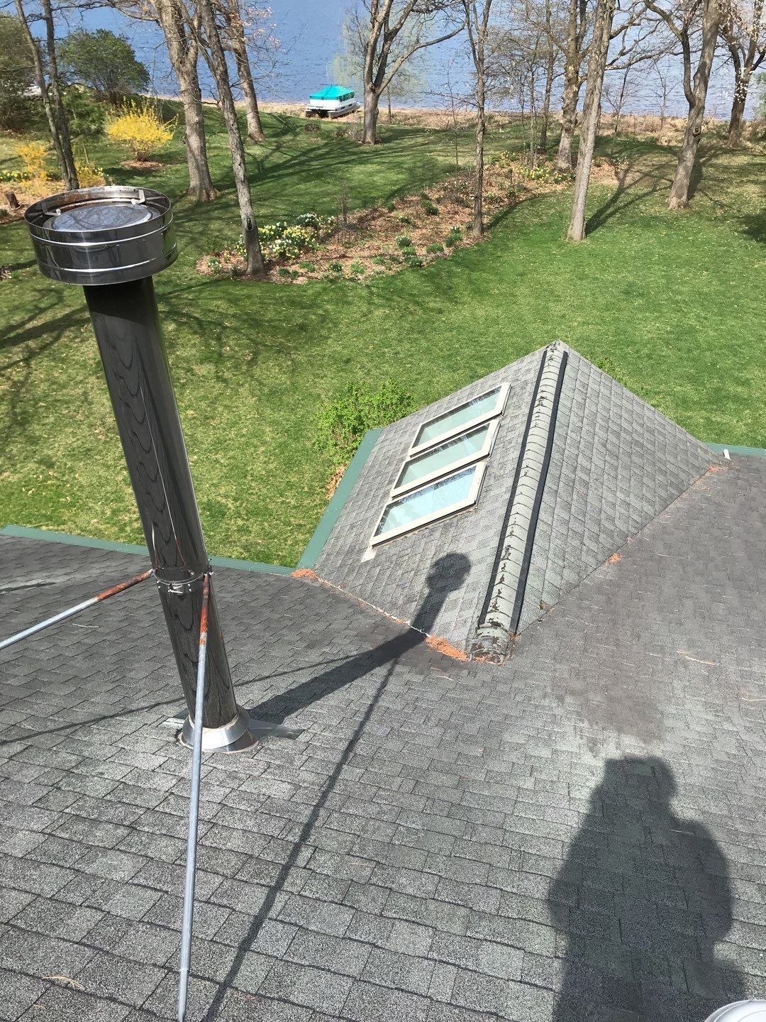 Residential Roofing Installation using Vic West Cedar Creek Shake by 4Ever Metal Roofing