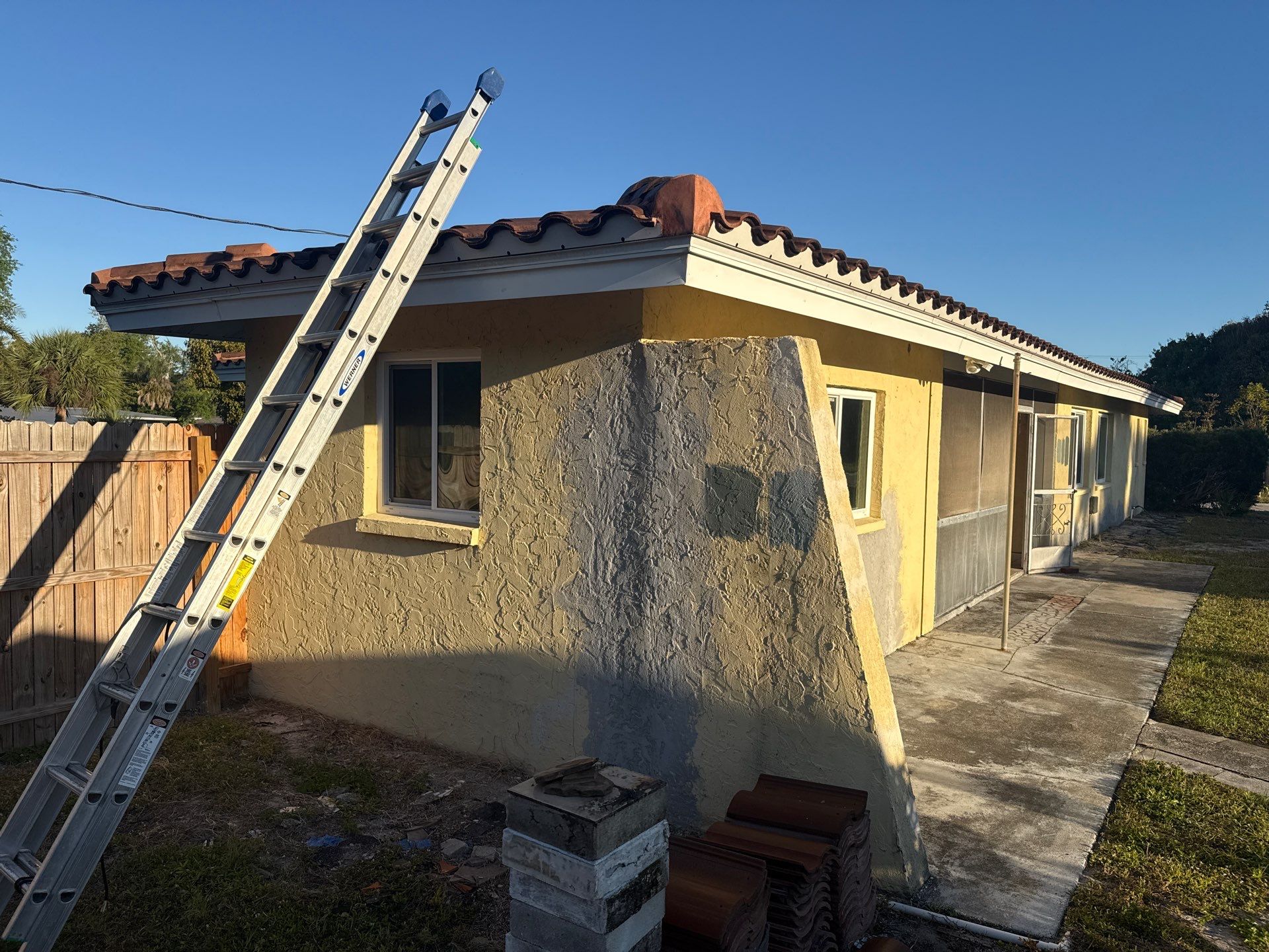 Full Exterior Cleaning Before Painting – Sarasota, FL (Near Sarasota Airport) by Sunshine AquaWash