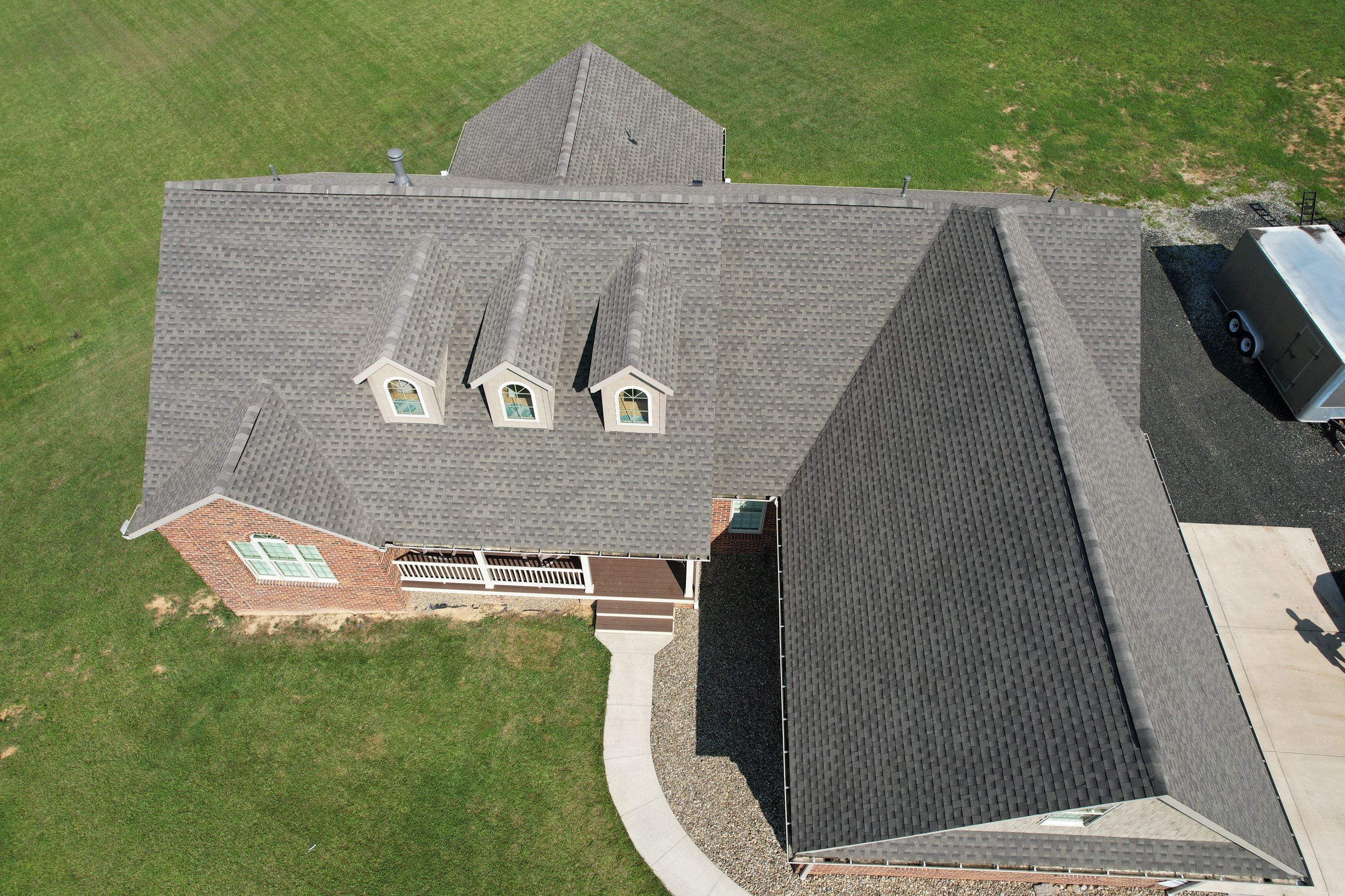 Residential Roofing Installation using GAF Timberline HDZ by Rainstoppers Roofing