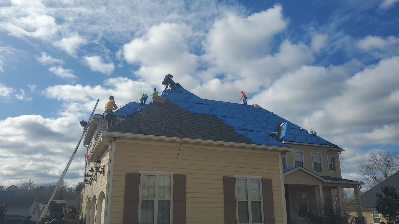 Residential Roofing Installation using Owens Corning by Inspector Roofing and Restoration