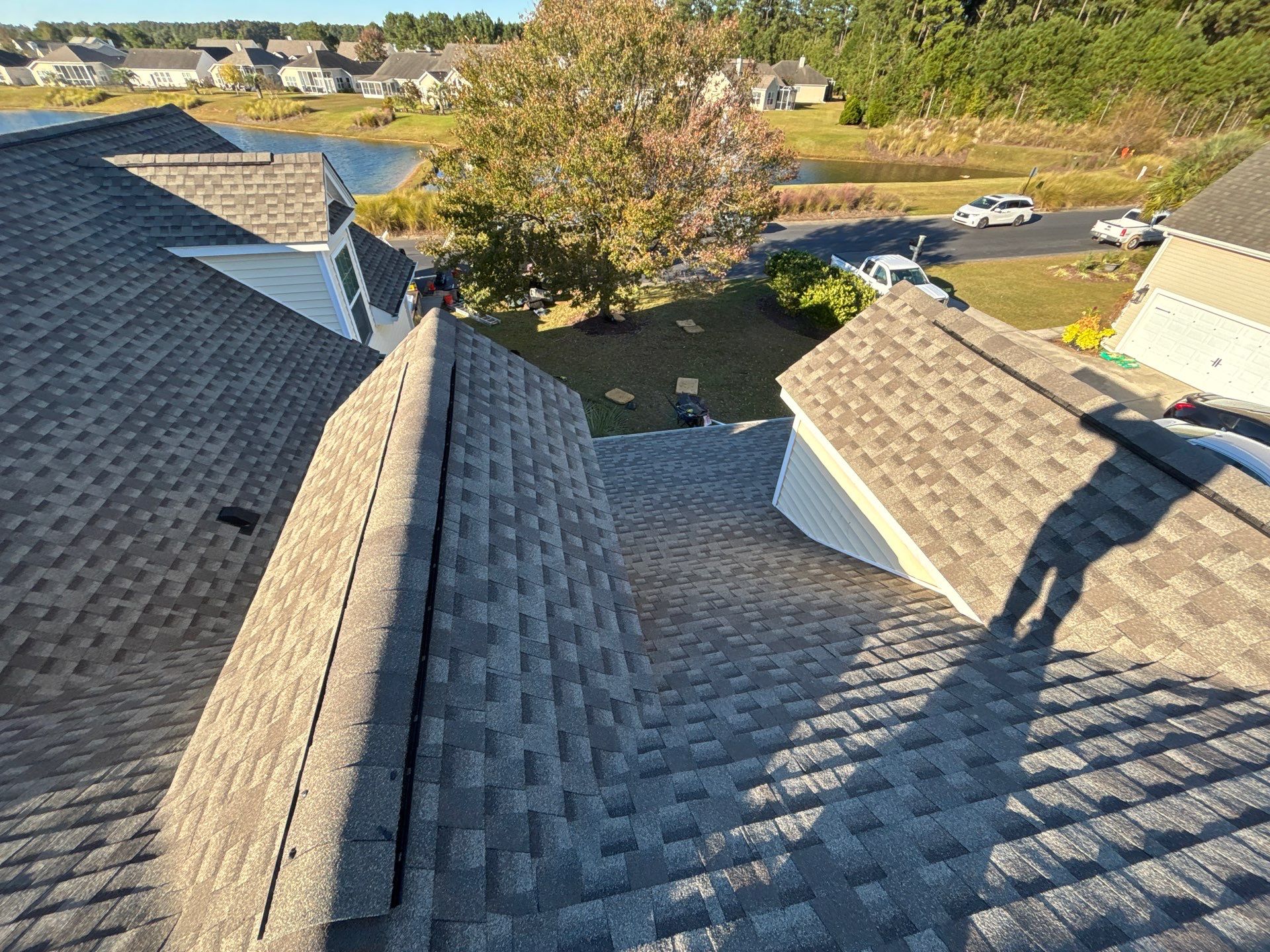 GAF HDZ - Weathered Wood by Linta Roofing Inc
