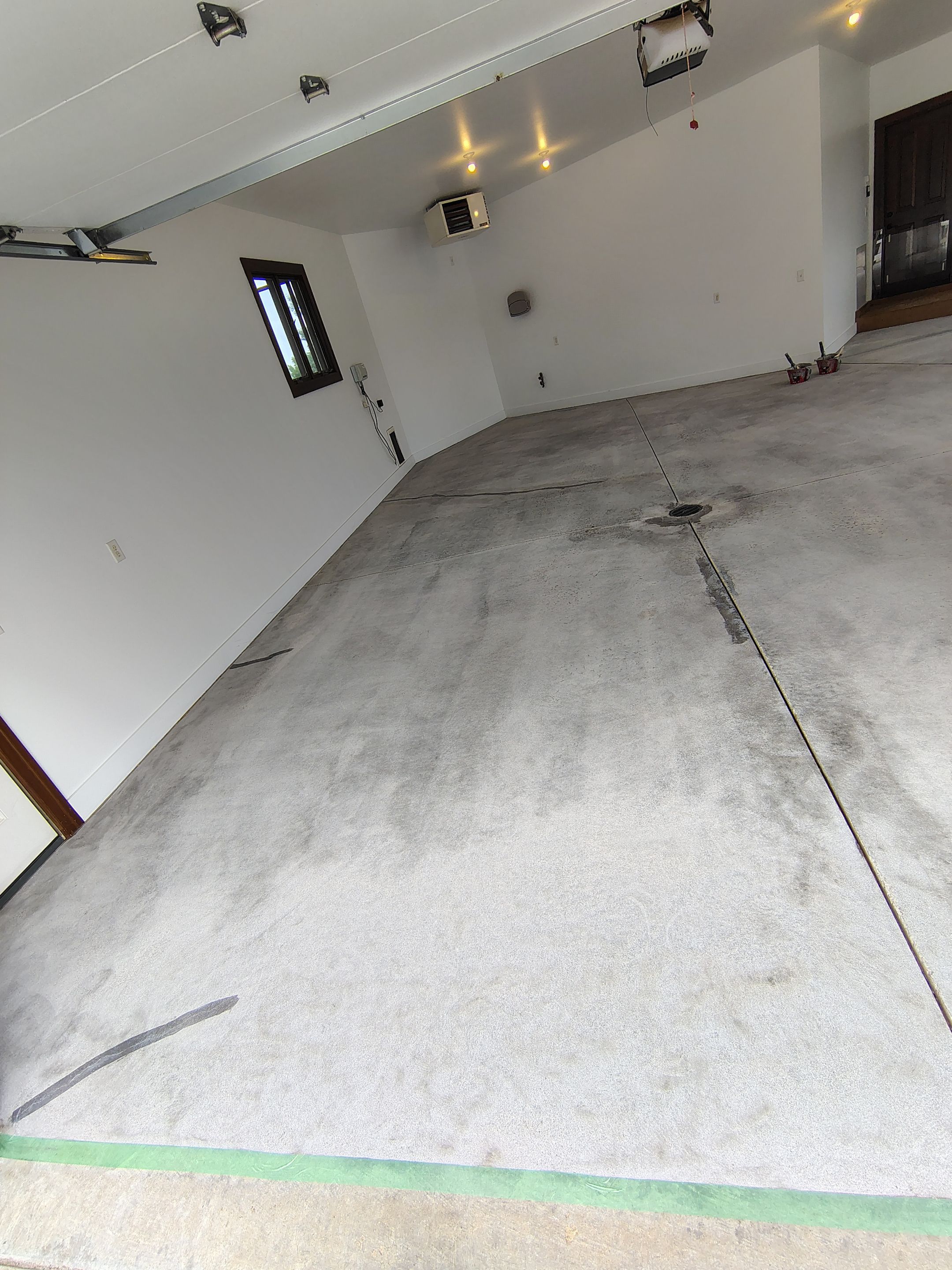 Feather Grey Floor Coating in Sioux Falls, SD by Select Painting, Coatings & Garage Cabinets
