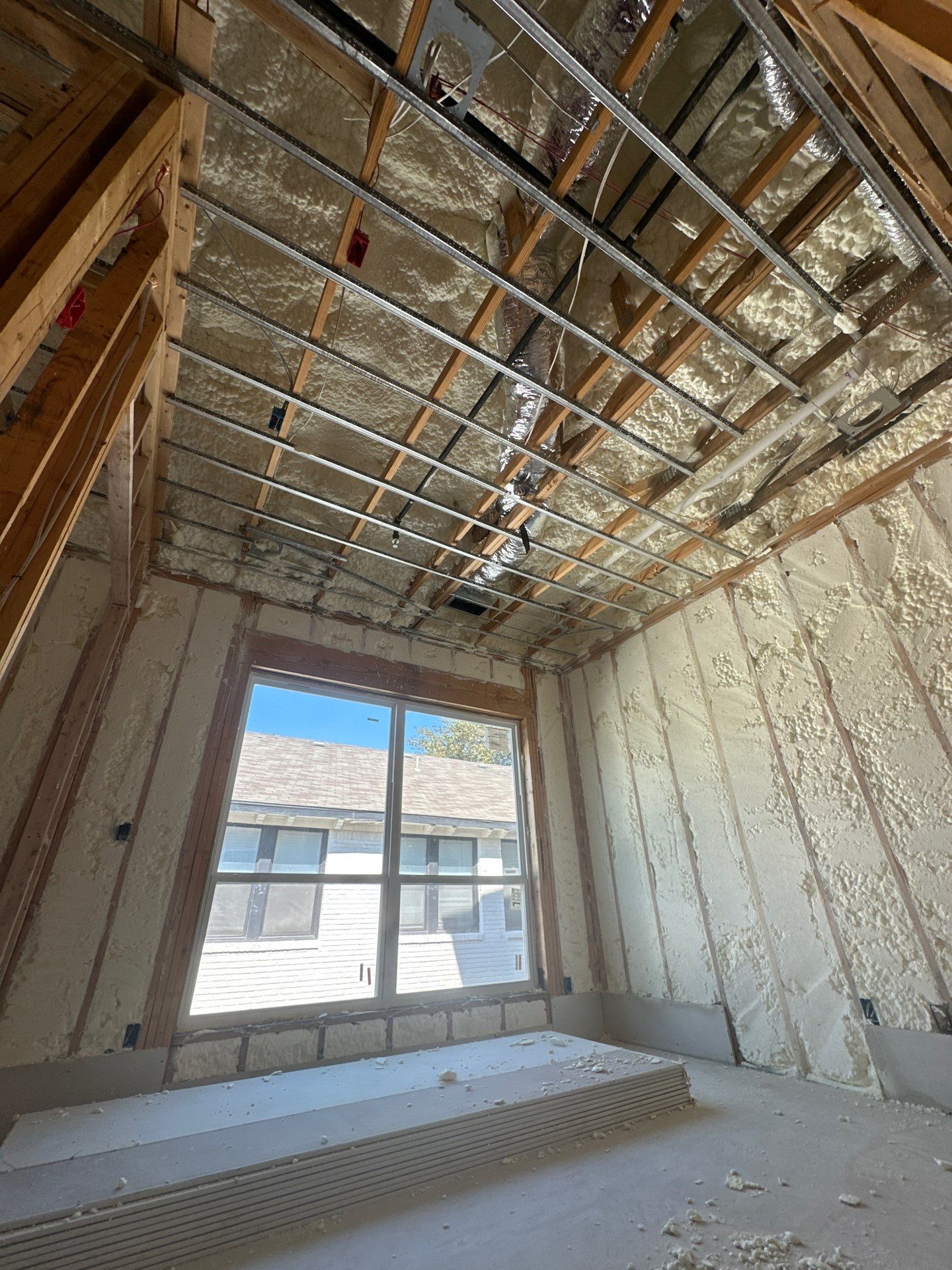 🏢 Full Foam Envelope on This Dallas Multi-Family Build by Apex Insulation Solutions