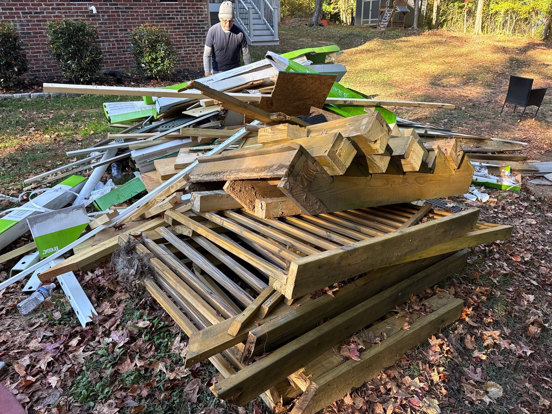 Project in Charlotte by Badger Hauling