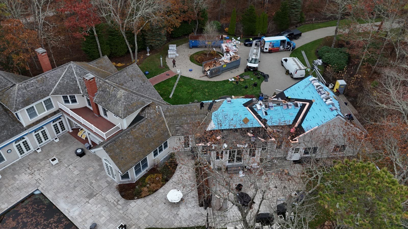 Premium Cedar Shake Roof Replacement Project in Barnstable by Mighty Dog Roofing of Greater Middlesex County