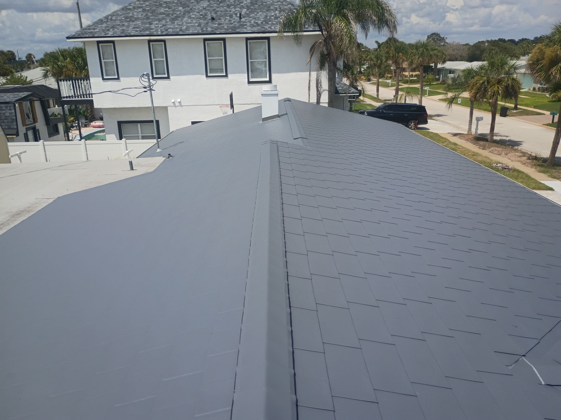 Permalock Metal Roofing System Installation in Ormond Beach by Pinnacle Roofing Group