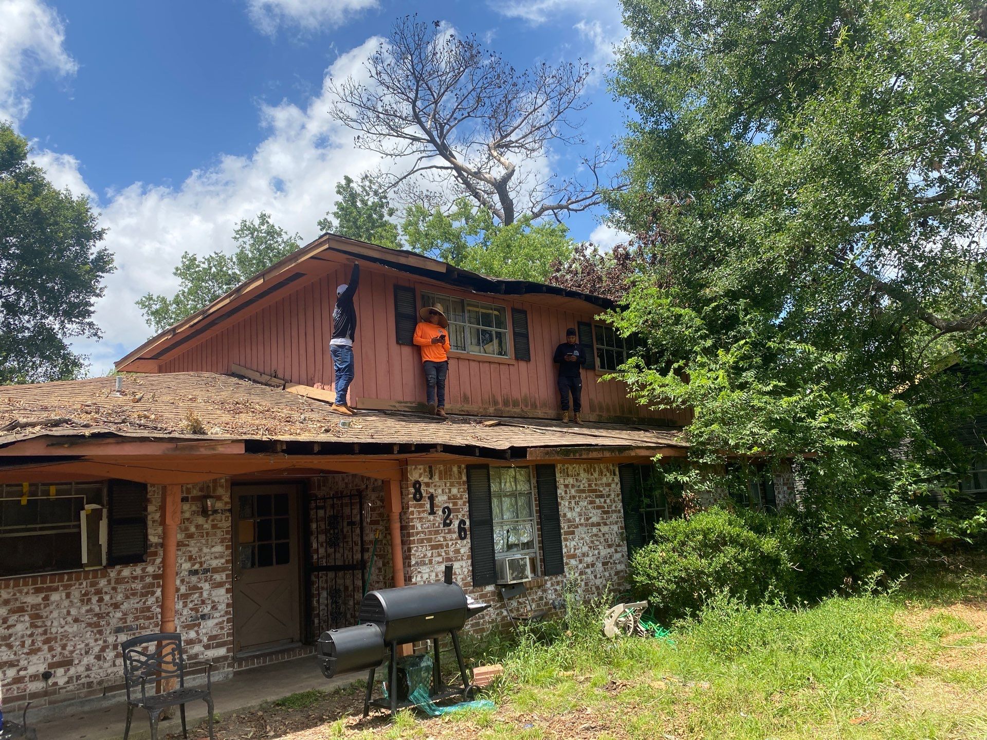 Residential Roofing Repair using tile by Roof Repair Company