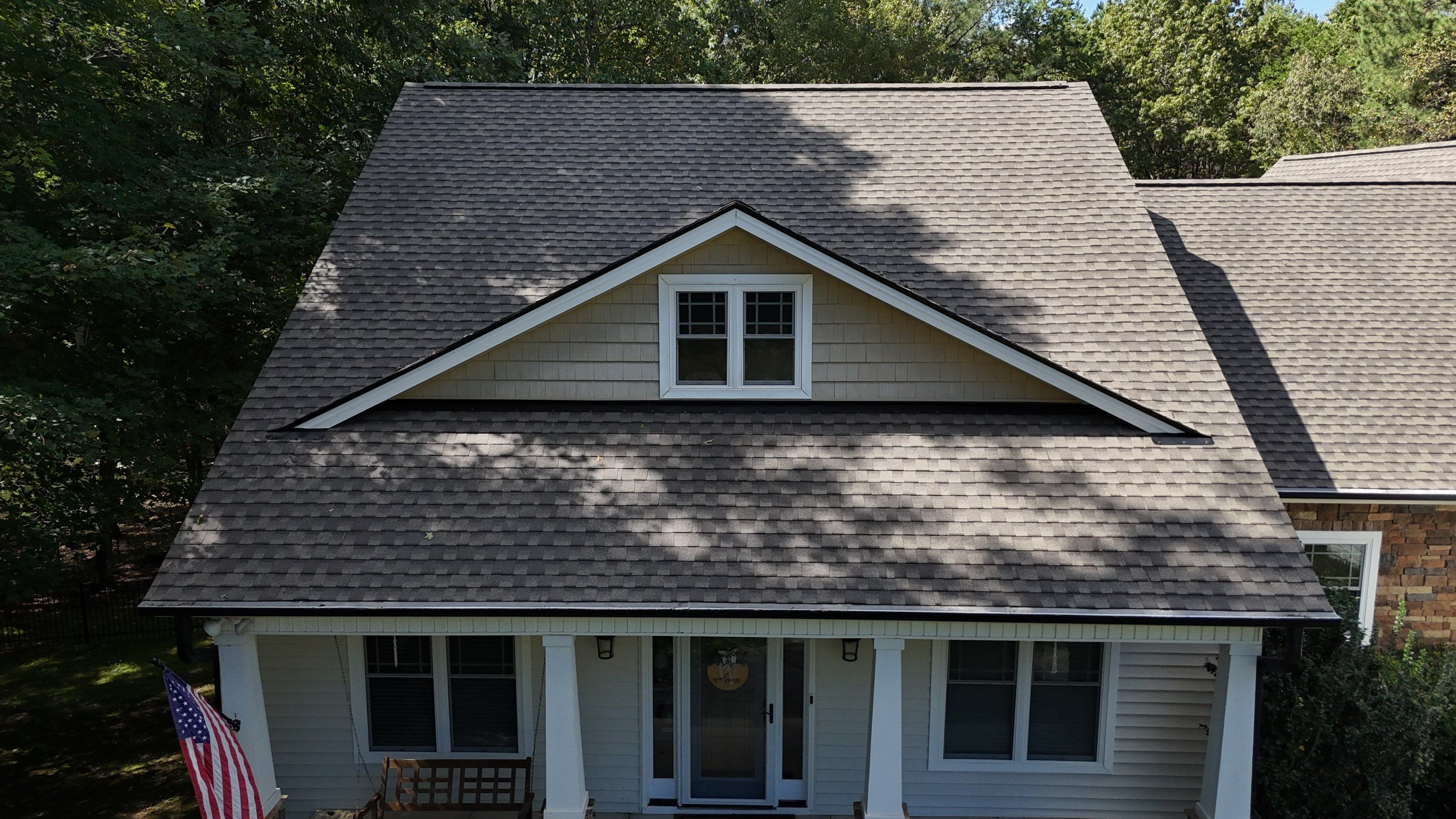 Roof Replacement - GAF Ultra HDZ Weathered Wood by Pro Performance Roofing