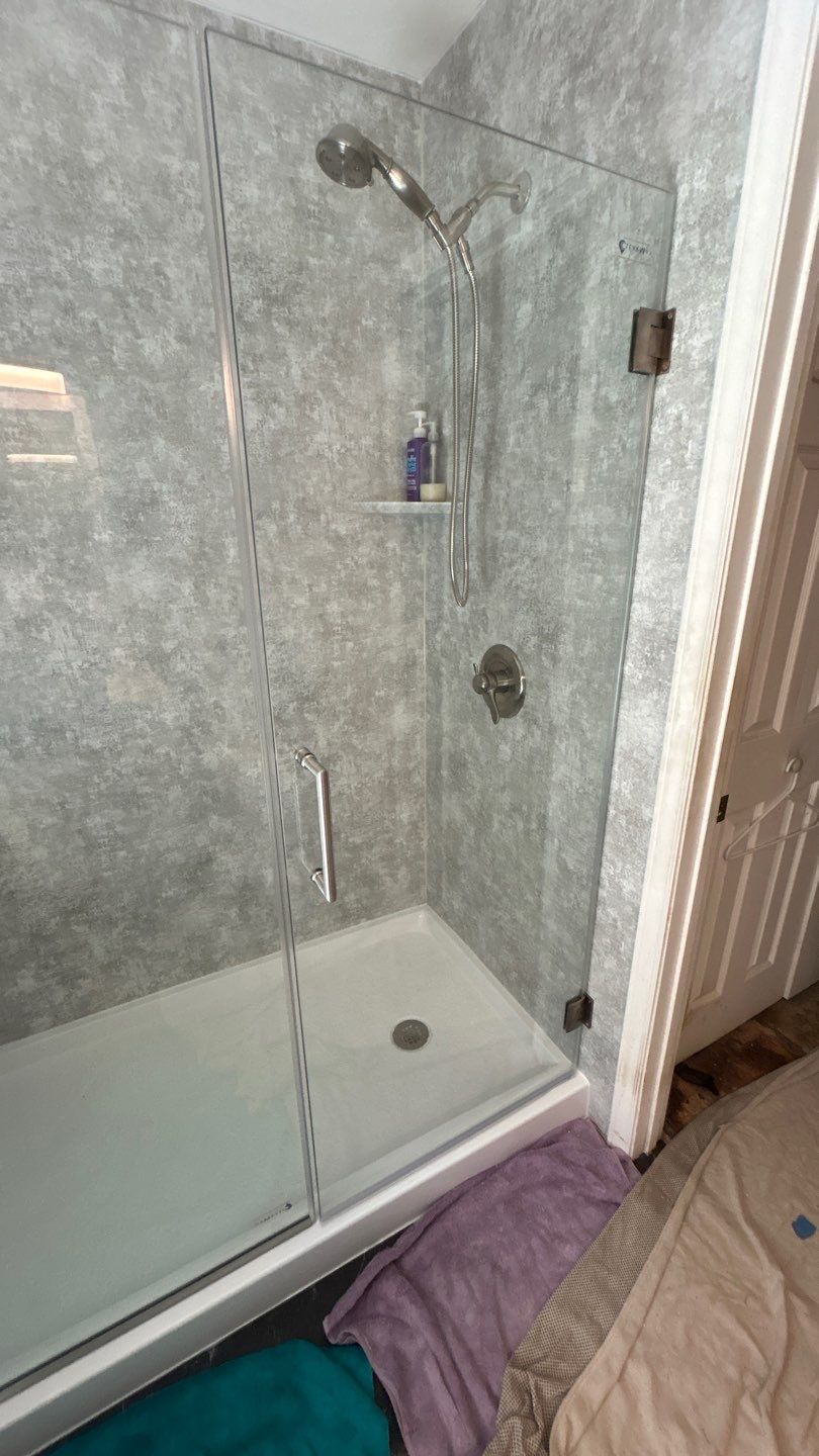 Tub to Shower Remodel by BathPlanet SW Virginia