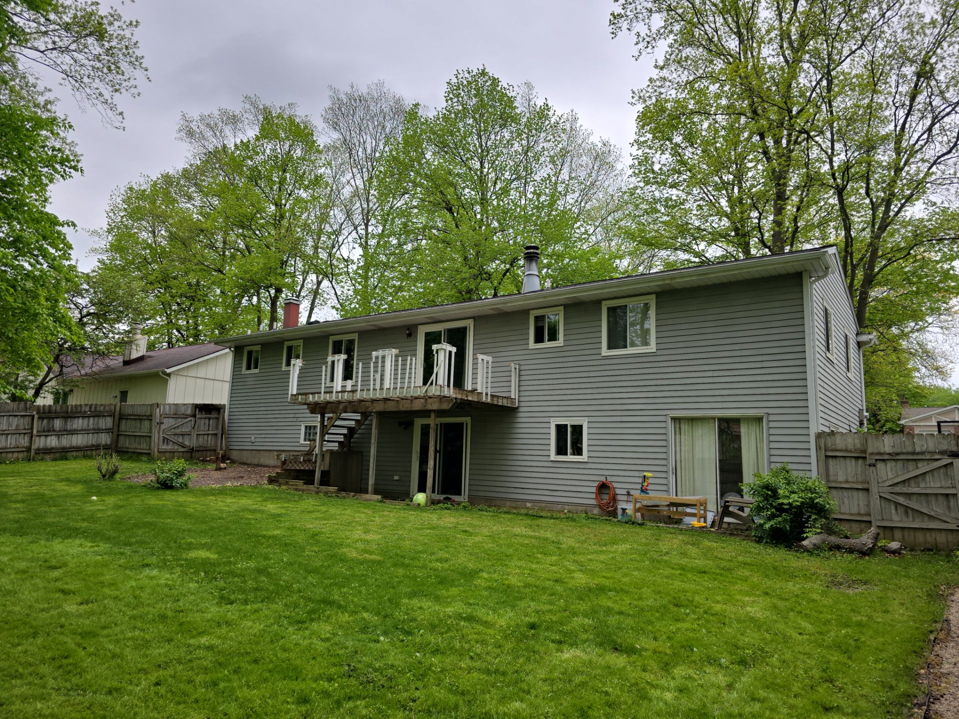 Deck Installation using TIMBERTECH DECKING by Avalon Roofing and Exteriors