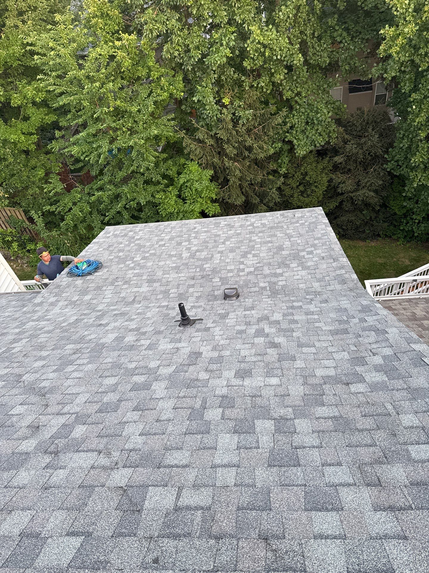 Lorton: Residential Roof Replacement with CertainTeed Landmark in Colonial Slate by RM Banning, Inc.