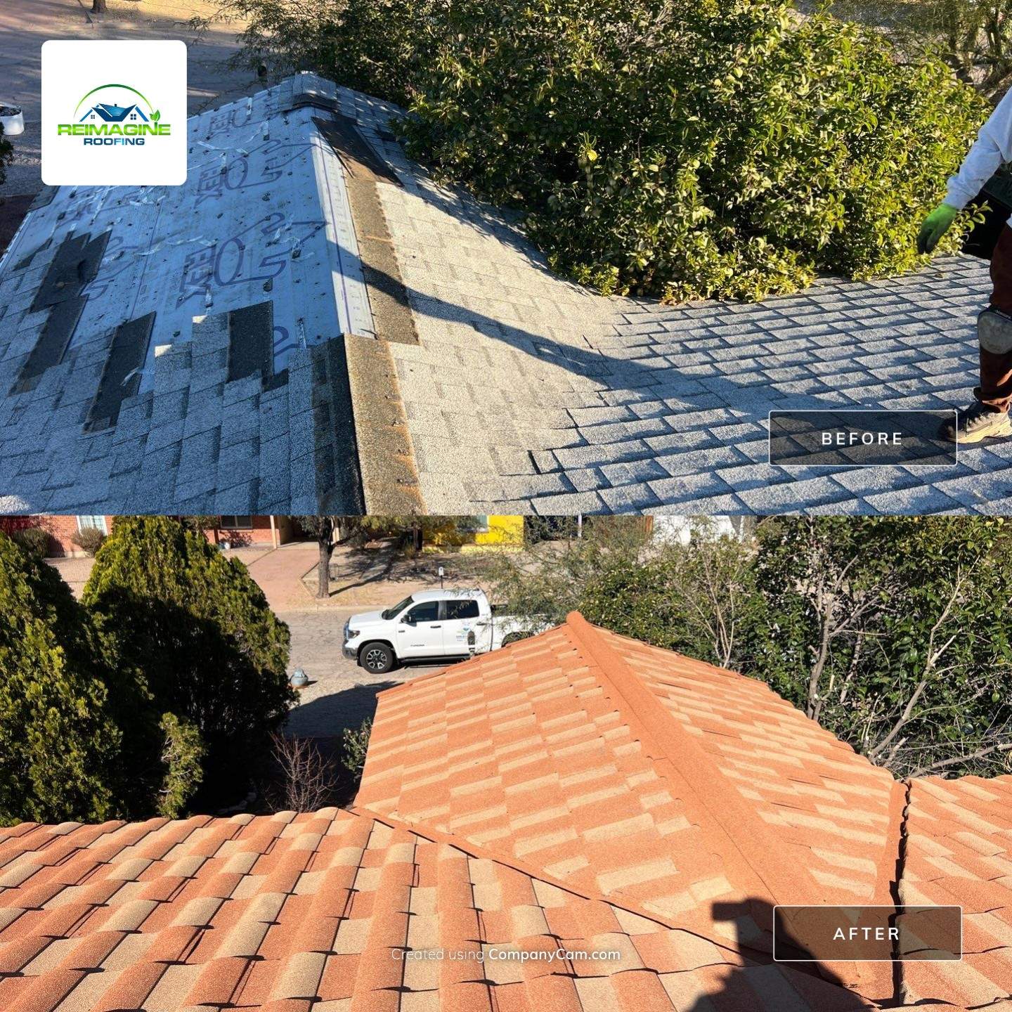 Spanish Red Stone Coated Steel by Reimagine Roofing