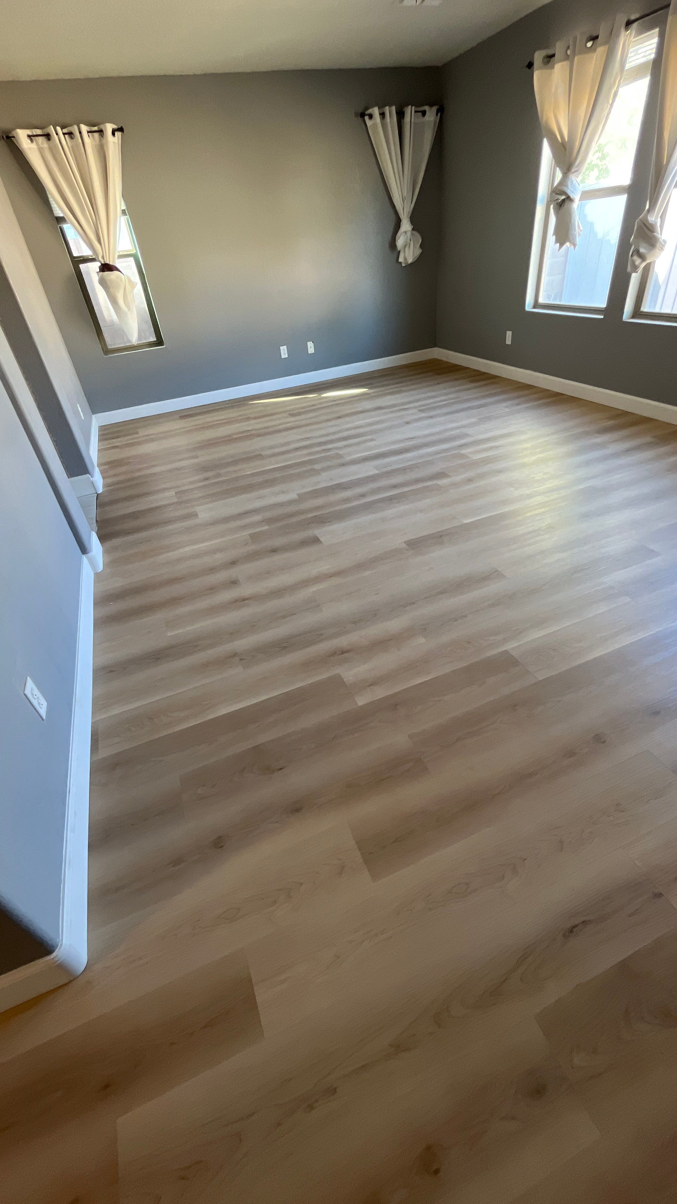 Flooring Installation using Luxury Vinyl Plank by Footprints Floors of Chandler 