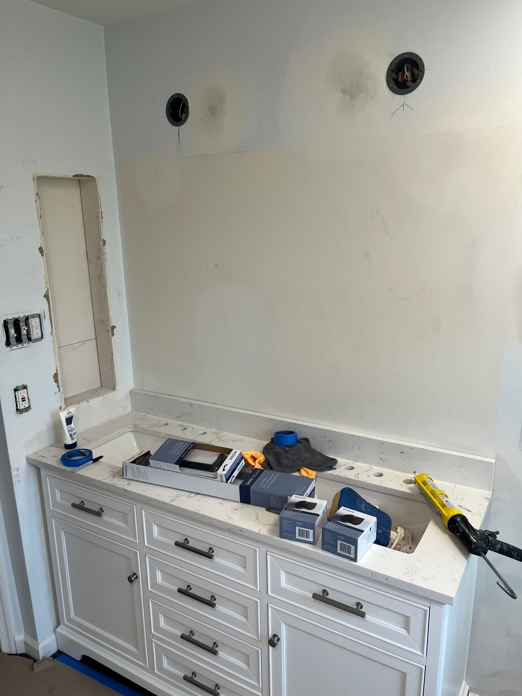 Bathroom Project in Marriottsville by Bec Construction Llc