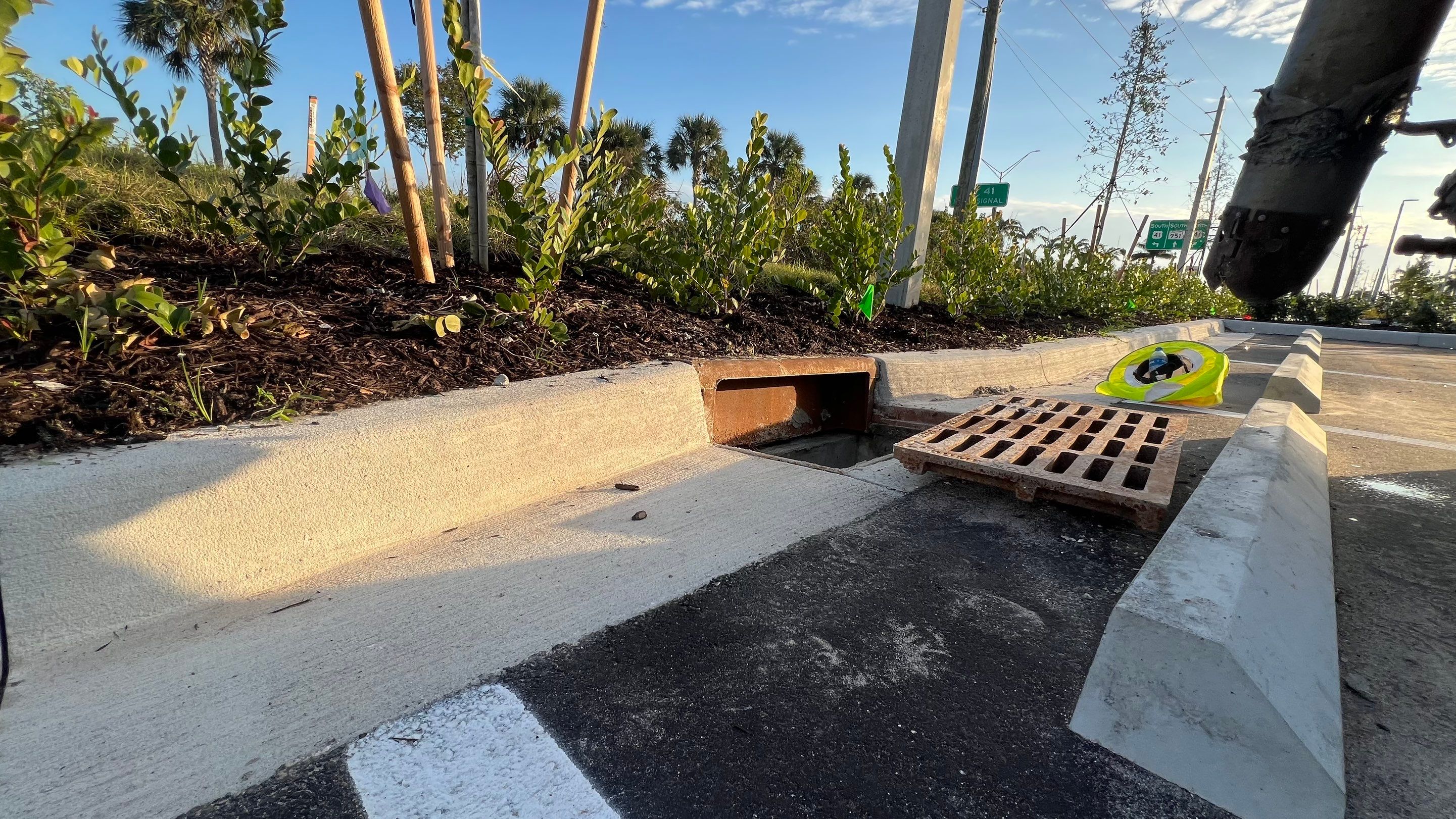 New Construction Commercial Parcel Stormwater System Cleaning by APS Power & Water