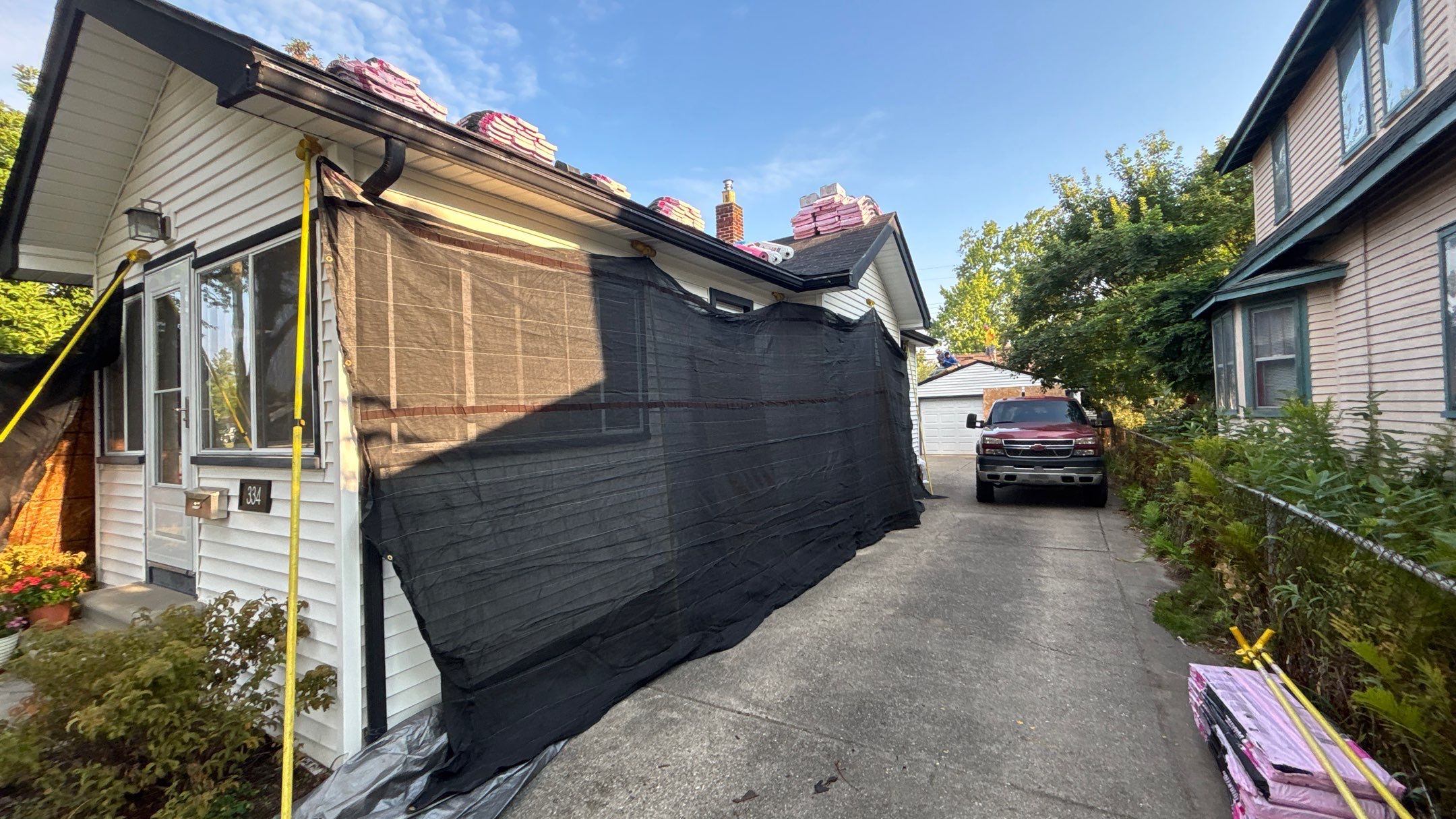 Roof Replacement using Owens Corning Onyx Black by 180 Contractors